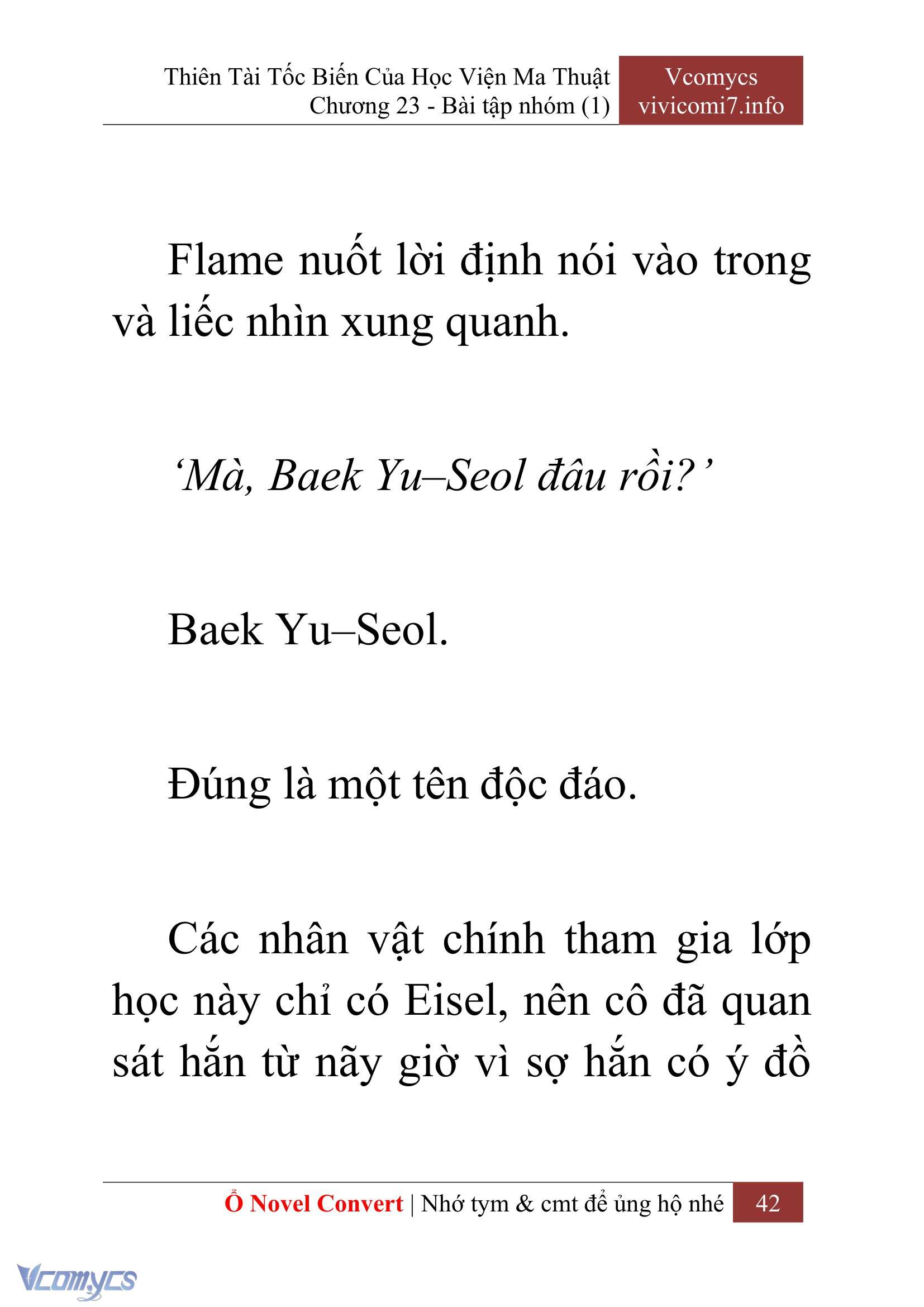 [Novel] Thiên Tài Tốc Biến Của Học Viện Ma Thuật Chap 23 - Next 