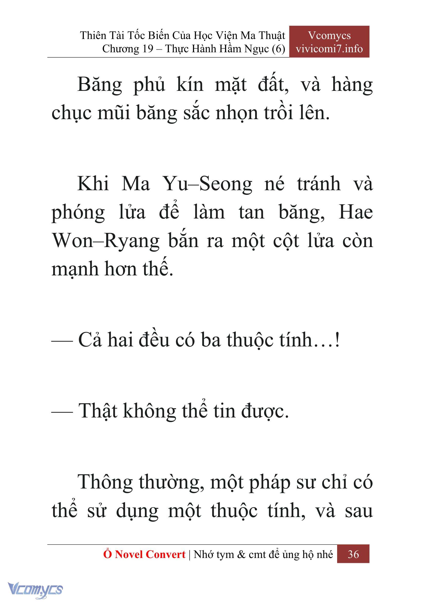 [Novel] Thiên Tài Tốc Biến Của Học Viện Ma Thuật Chap 19 - Next Chap 20