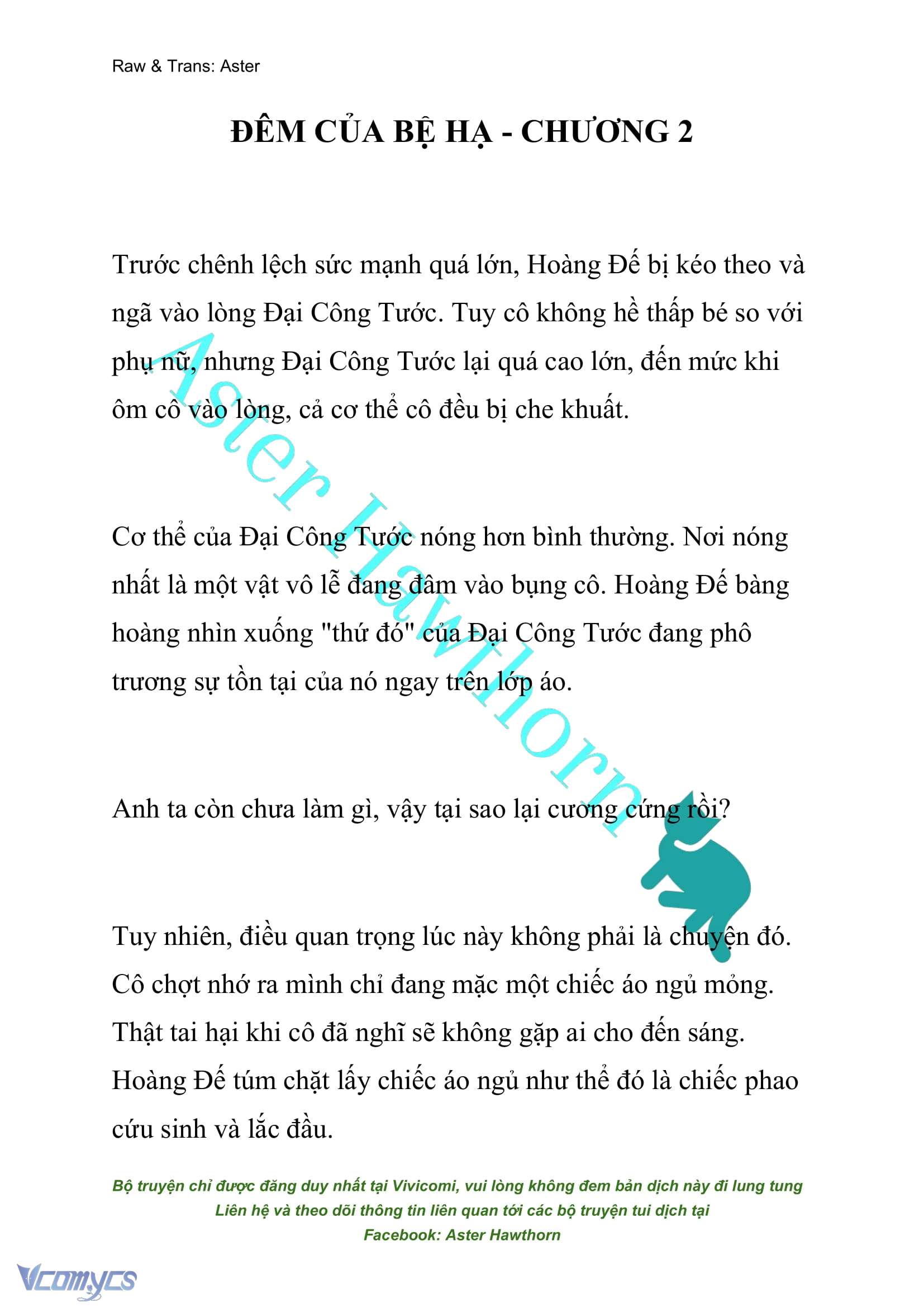 [NOVEL] Đêm Của Bệ Hạ Chap 2 - Trang 2