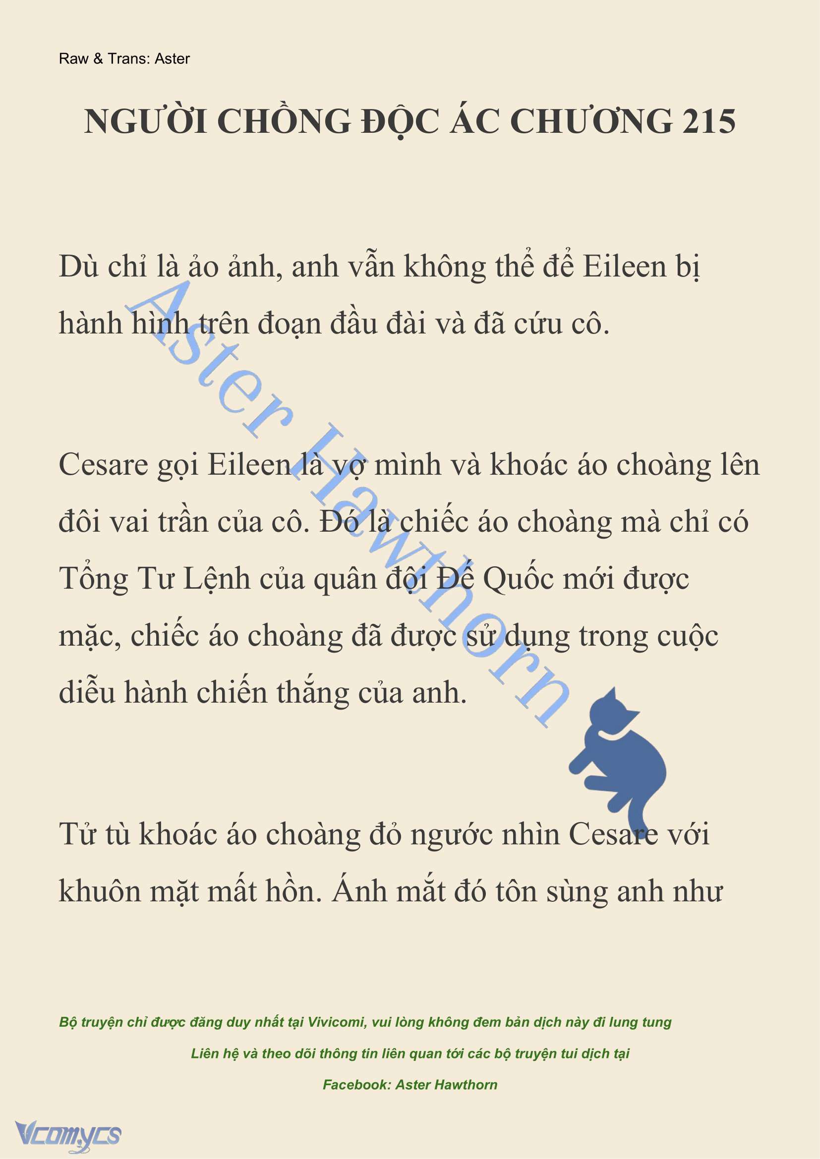 [NOVEL] Người Chồng Độc Ác Chap 215 - Trang 2