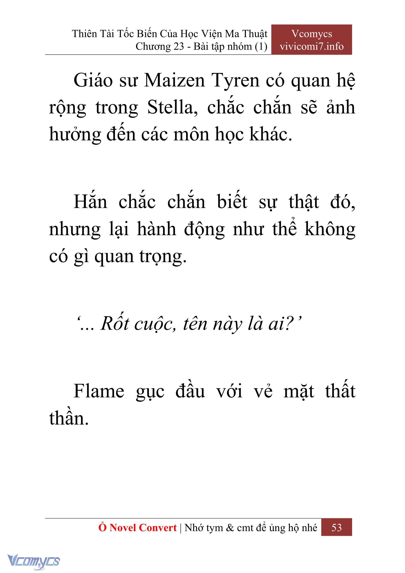 [Novel] Thiên Tài Tốc Biến Của Học Viện Ma Thuật Chap 23 - Next 