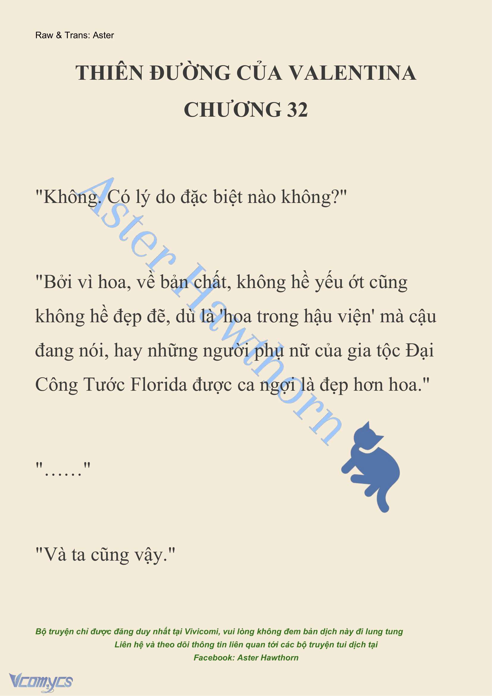 [NOVEL] Thiên Đường Của Valentina Chap 32 - Next 