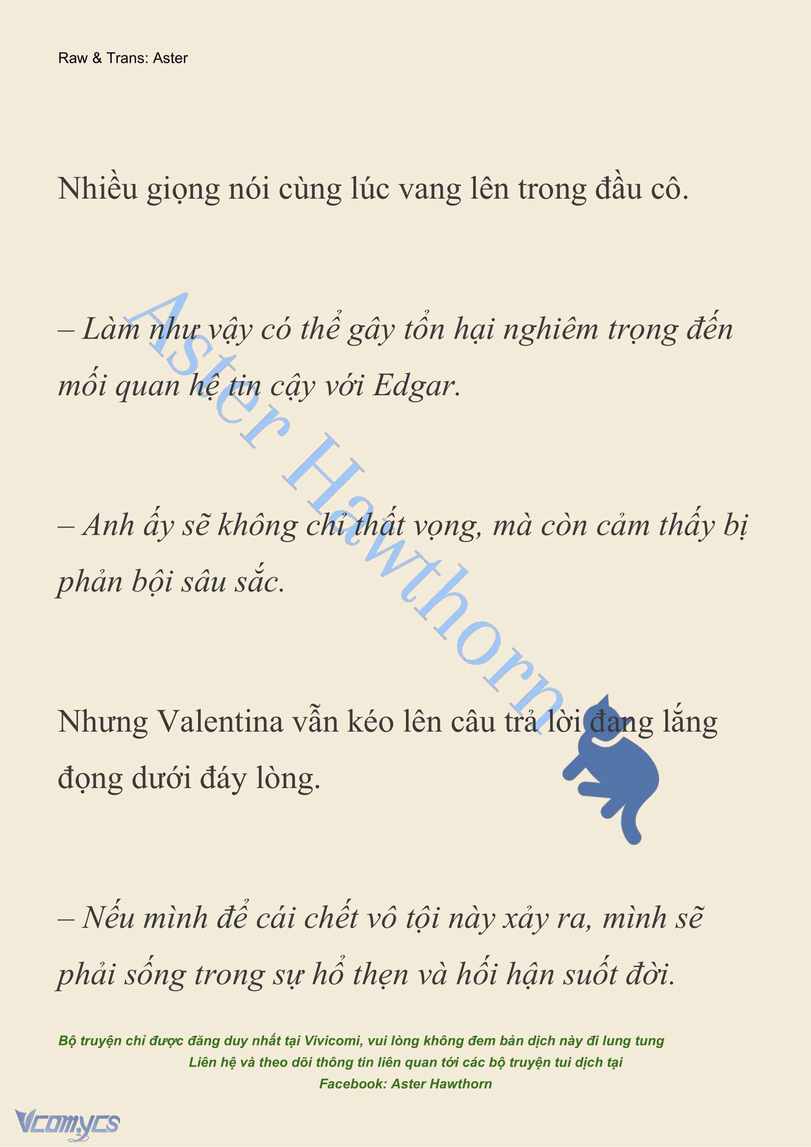 [NOVEL] Thiên Đường Của Valentina Chap 26 - Next Chap 27