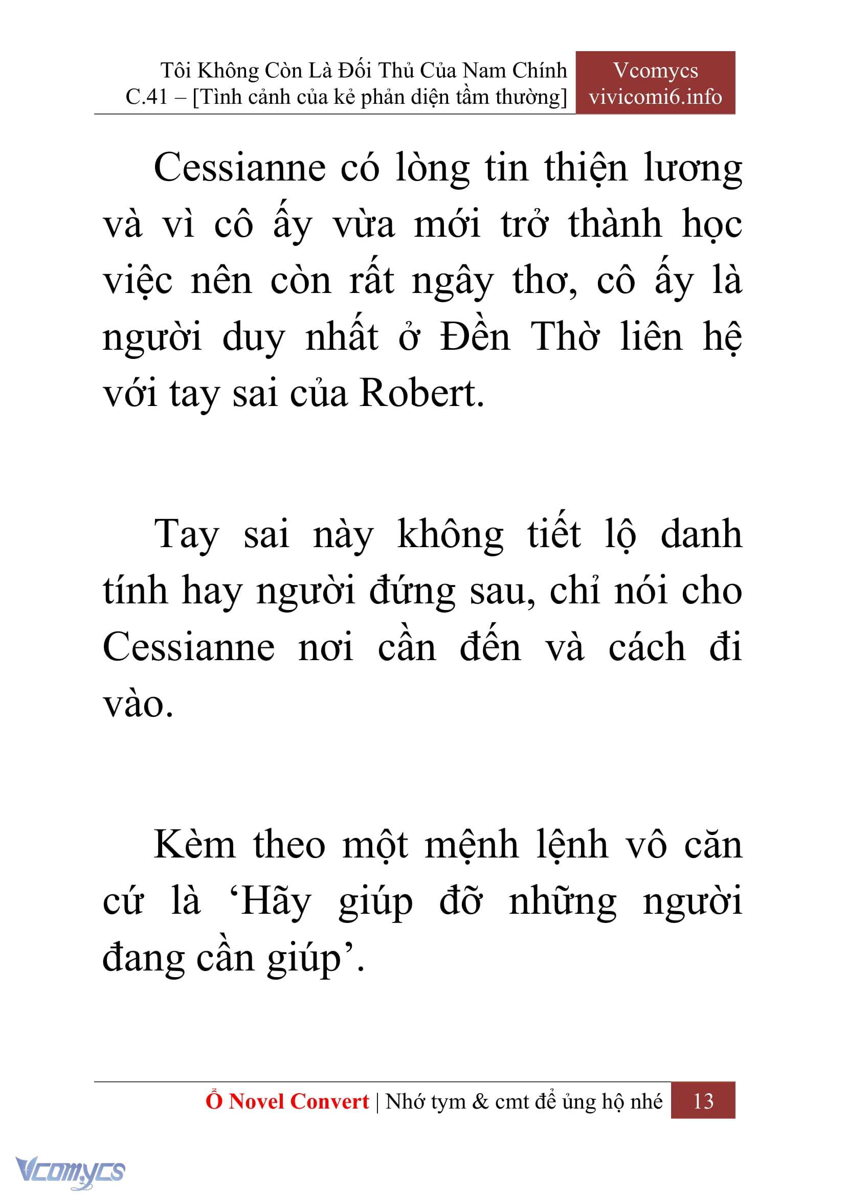 [Novel] Tôi Không Còn Là Đối Thủ Của Nam Chính Chap 41 - Next Chap 42