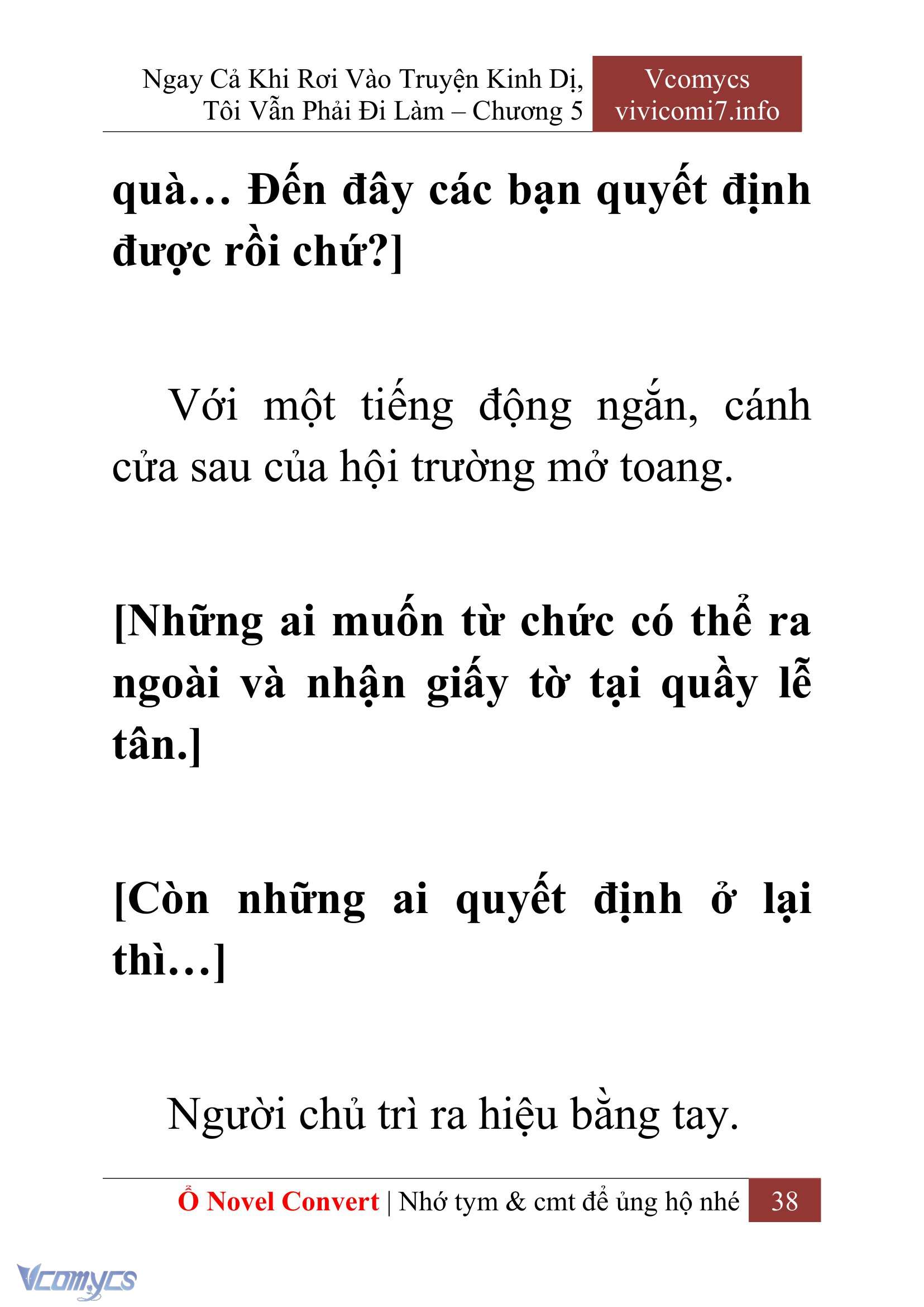 [Novel] Ngay Cả Khi Rơi Vào Truyện Kinh Dị, Tôi Vẫn Phải Đi Làm Chap 5 - Trang 2