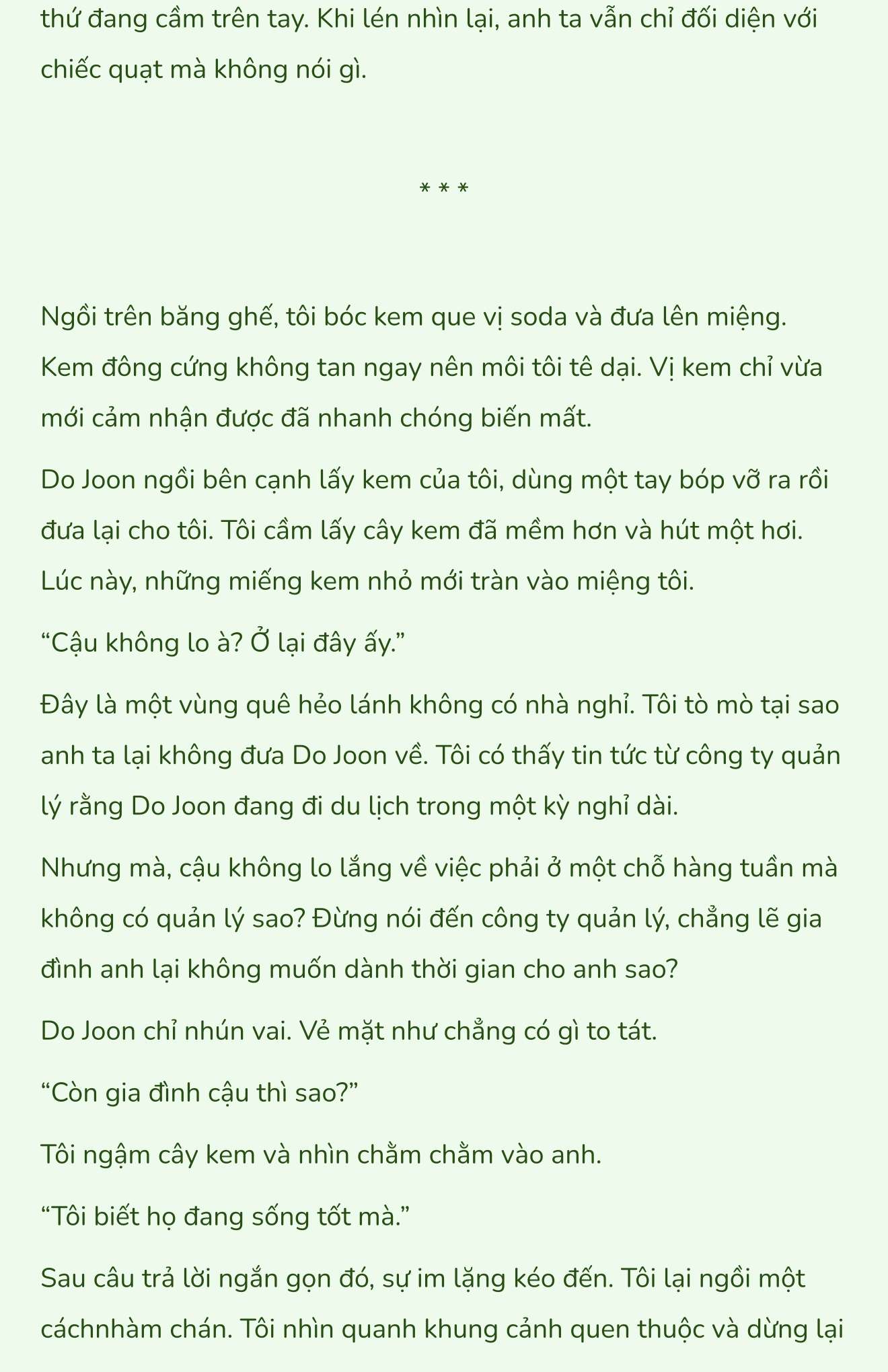 [Novel] Khúc Hát Giữa Mùa Hè Chap 5 - Trang 2