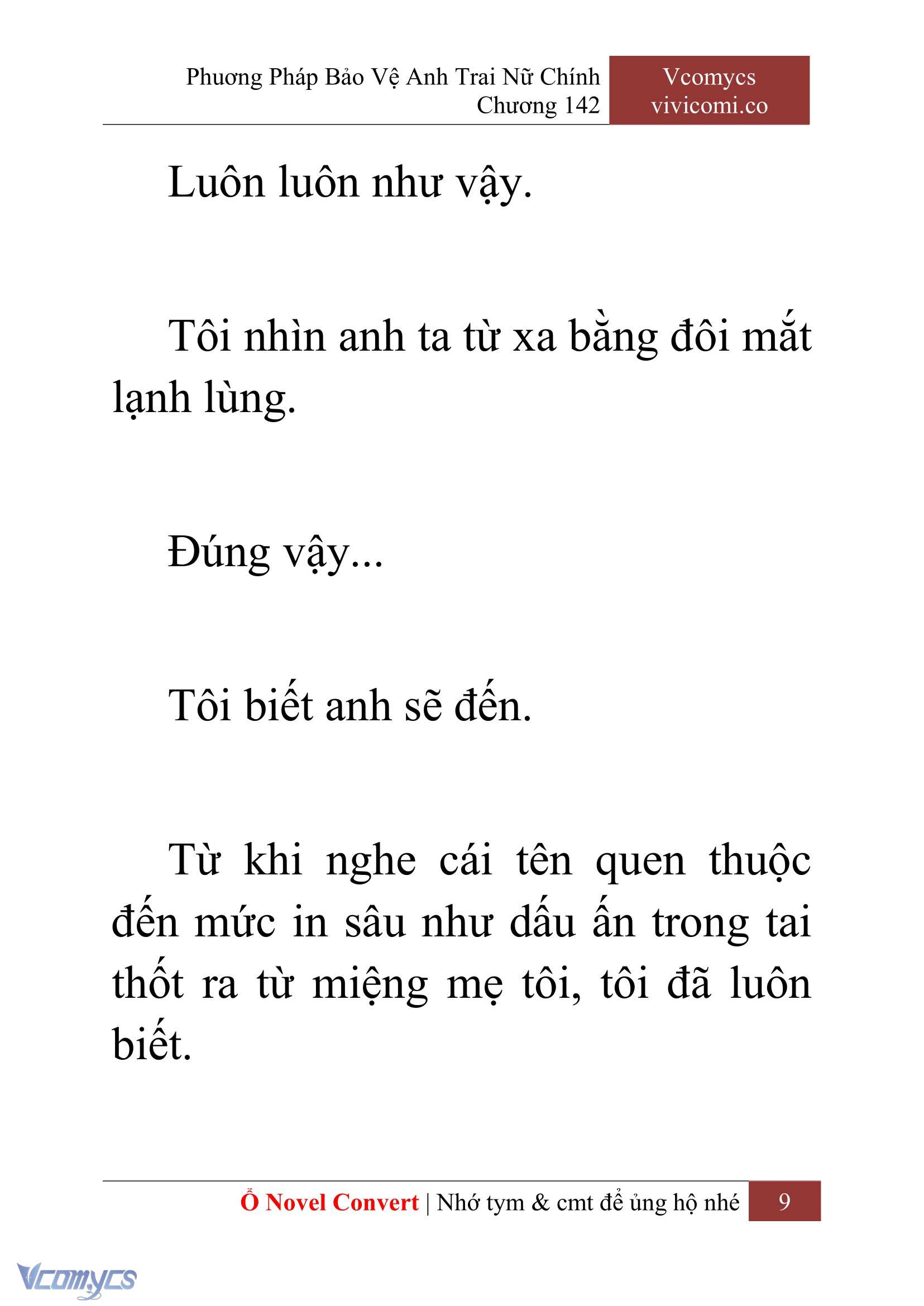 [Novel] Phương Pháp Bảo Vệ Anh Trai Nữ Chính Chap 142 - Next 