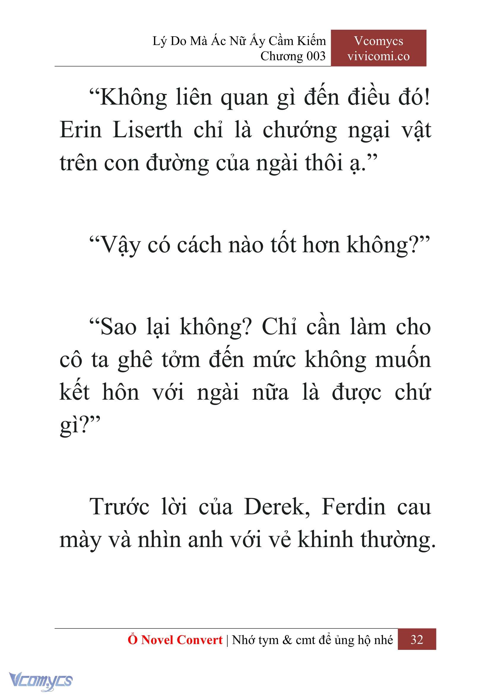 [Novel] Lý Do Mà Ác Nữ Ấy Cầm Kiếm Chap 3 - Trang 2