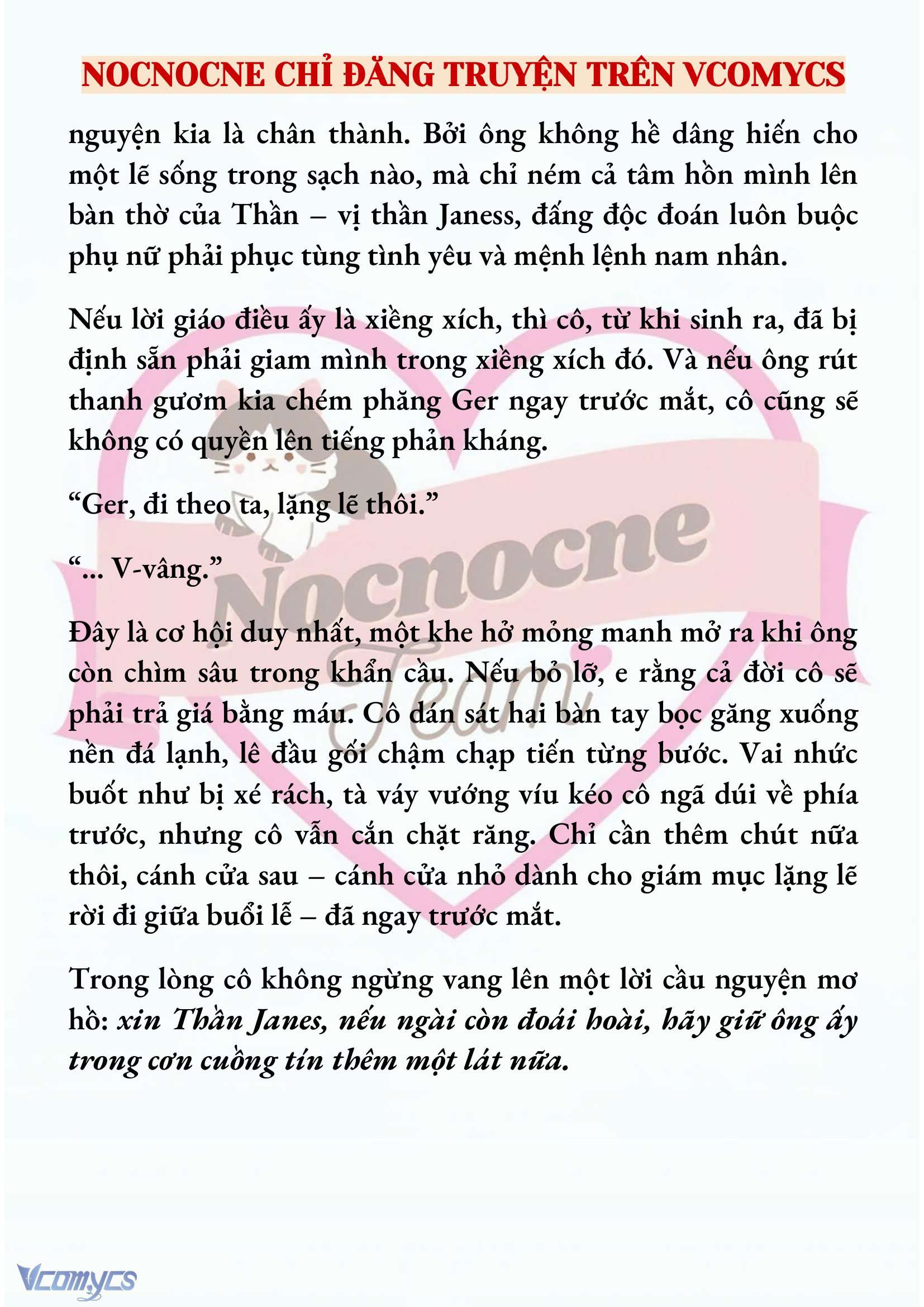 [NOVEL] CÁ RỪNG KHÔN NGOAN Chap 7 - Next Chap 8