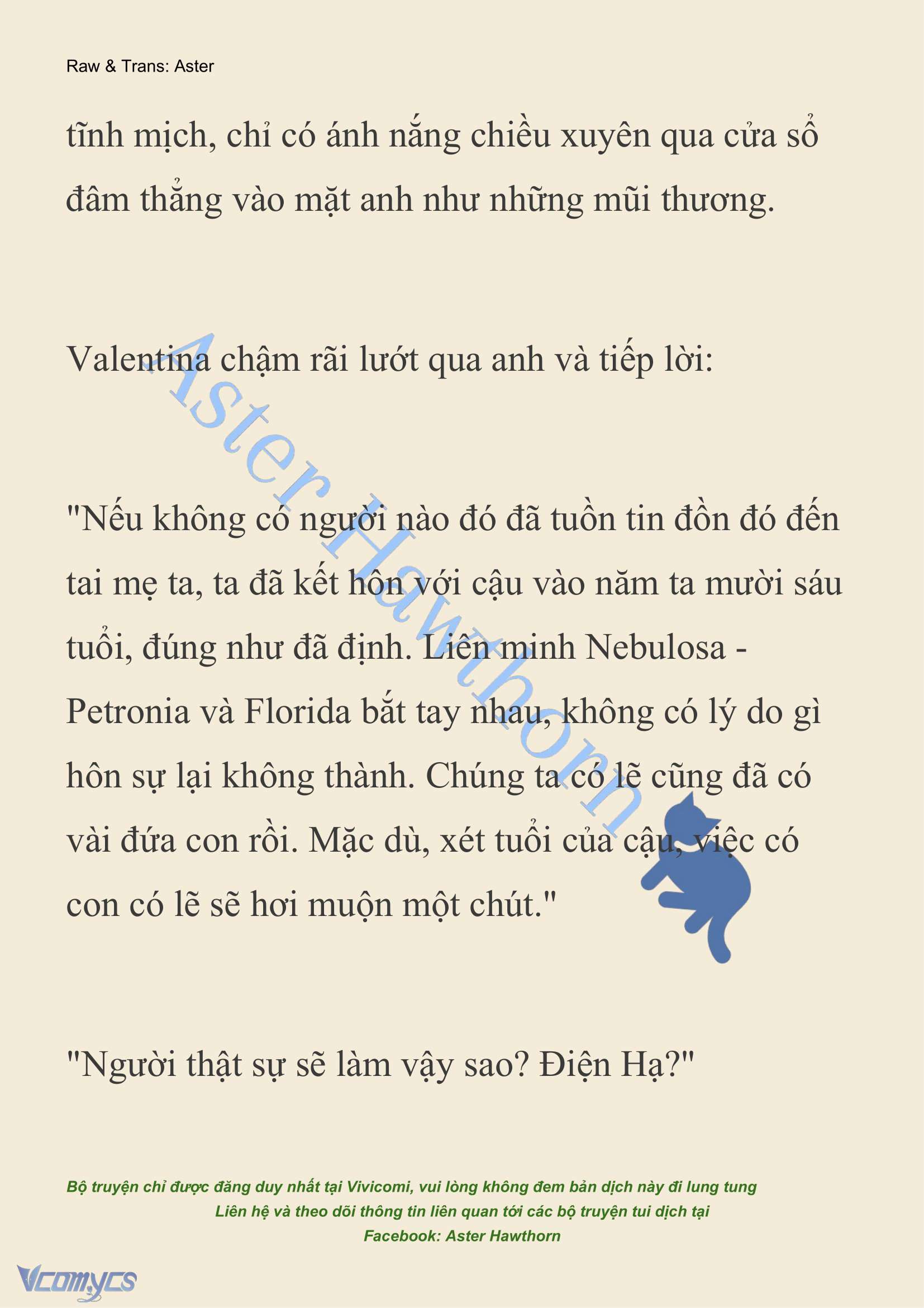 [NOVEL] Thiên Đường Của Valentina Chap 15 - Trang 2