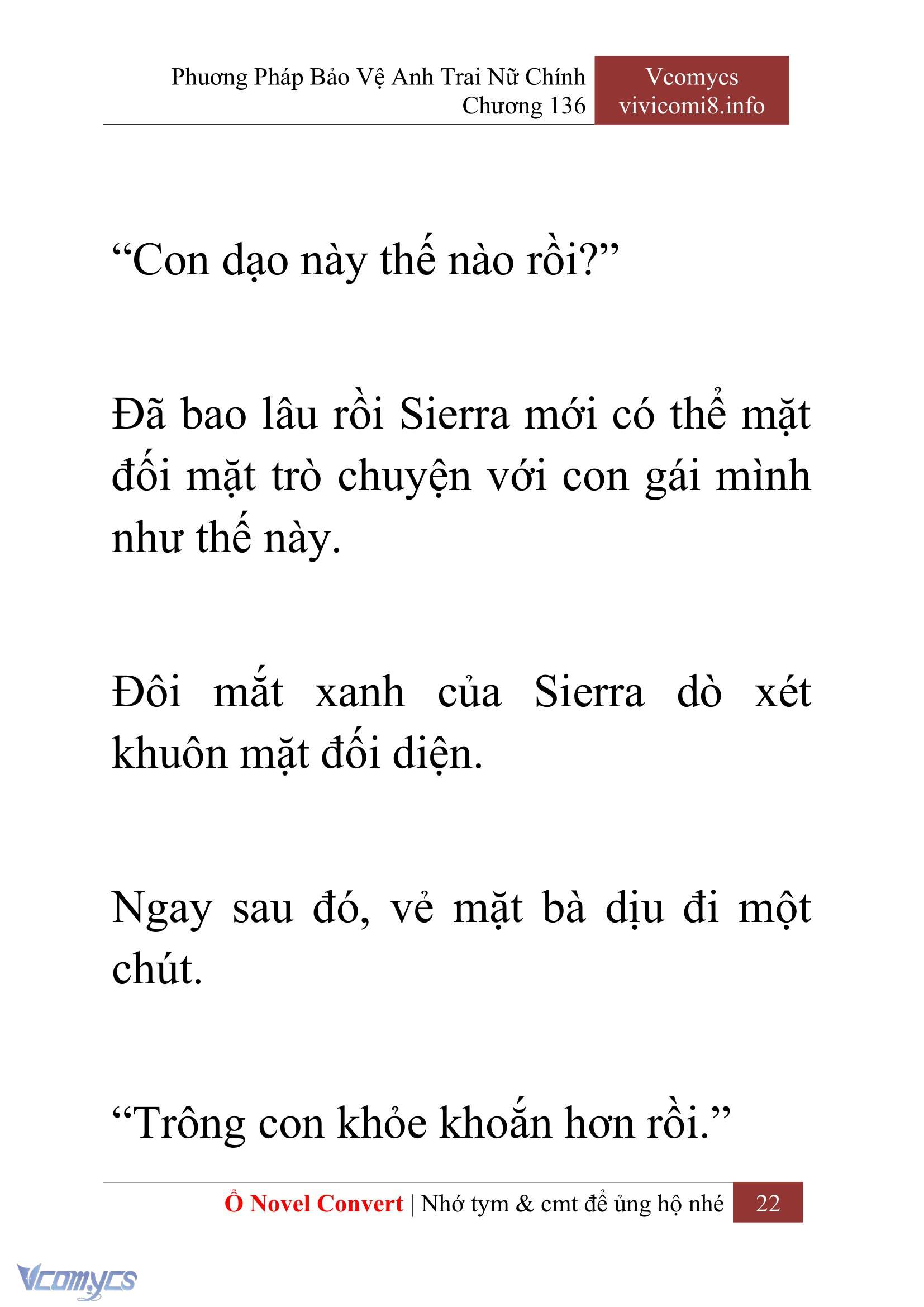 [Novel] Phương Pháp Bảo Vệ Anh Trai Nữ Chính Chap 136 - Next Chap 137