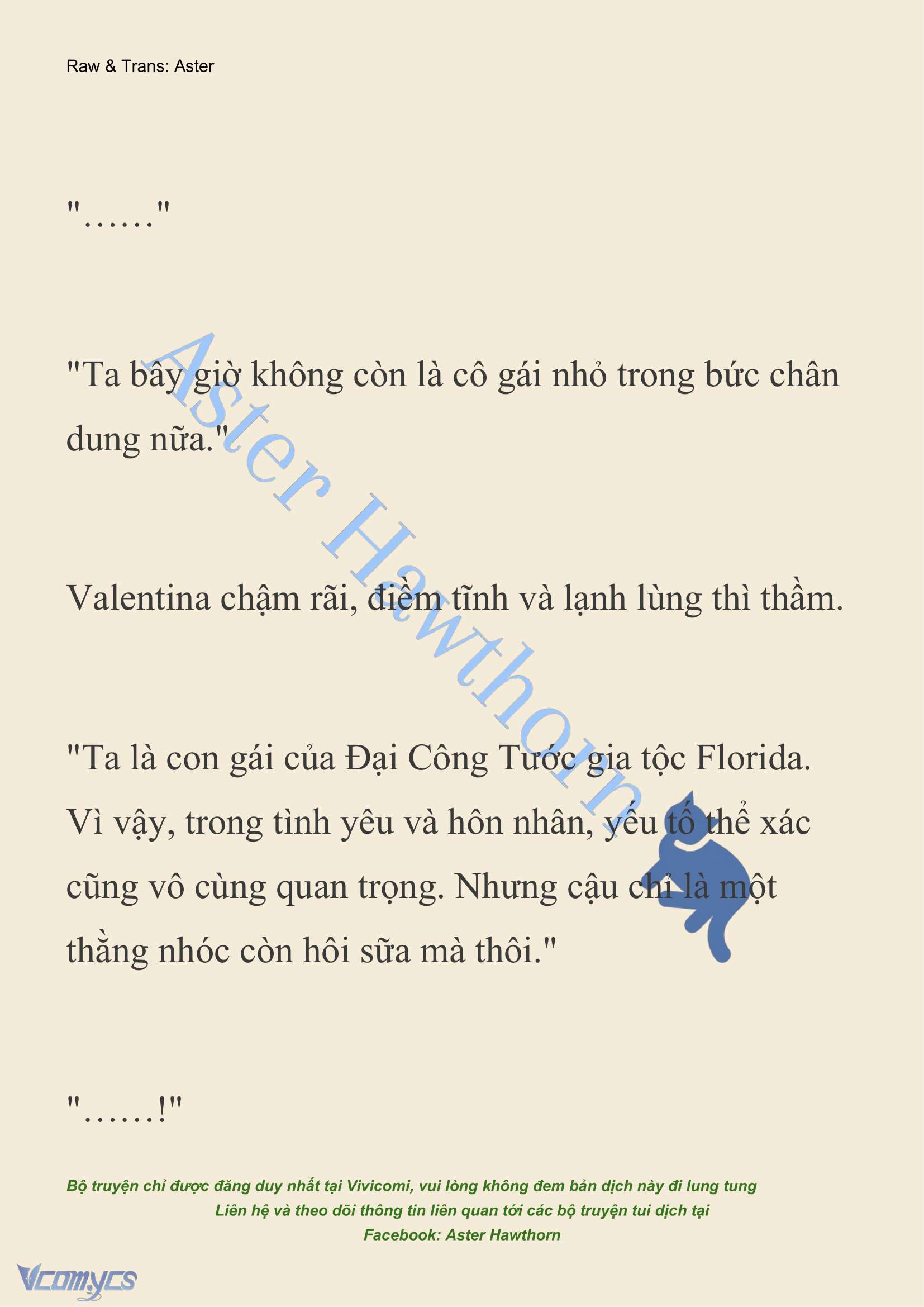 [NOVEL] Thiên Đường Của Valentina Chap 17 - Trang 2