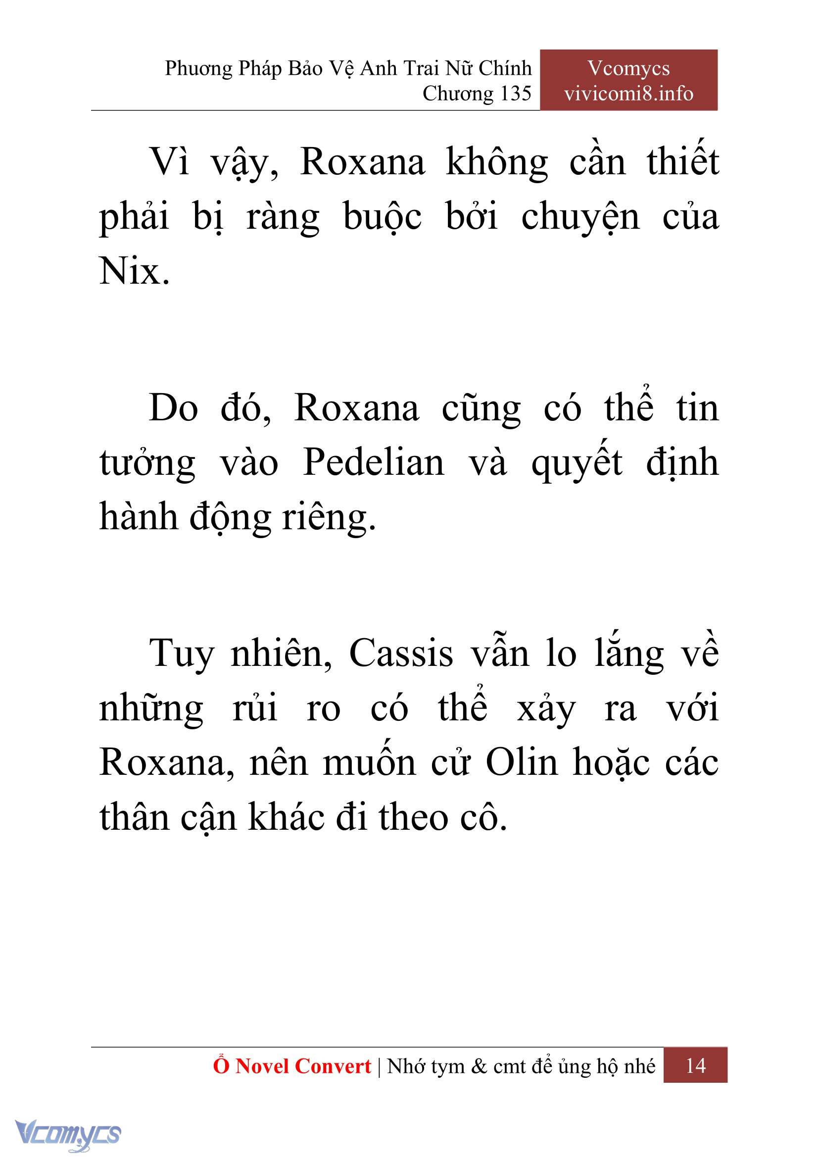 [Novel] Phương Pháp Bảo Vệ Anh Trai Nữ Chính Chap 135 - Trang 2