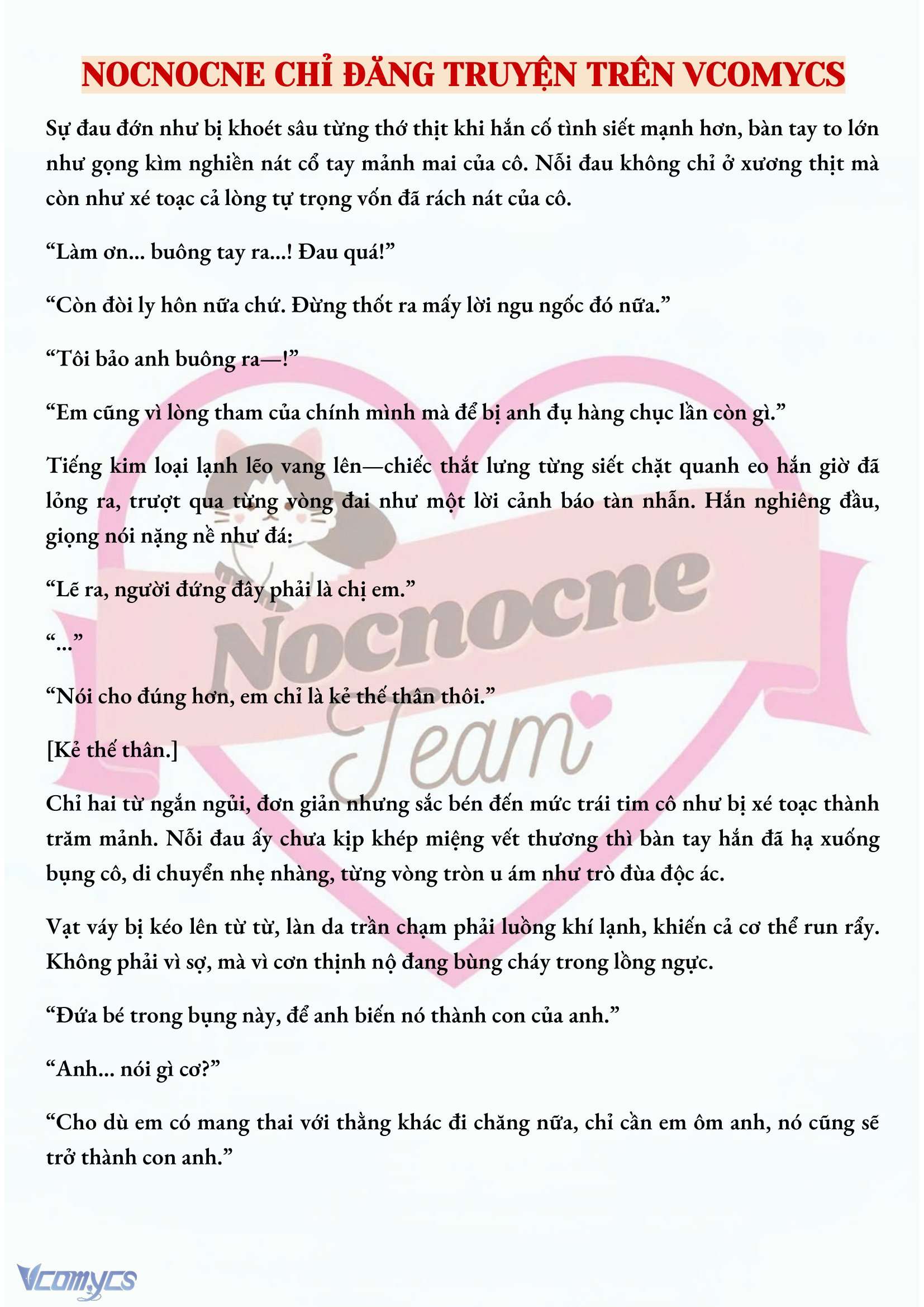 [FULL] [NOVEL] MANG THAI, CƯỠNG ĐOẠT Chap 1 - Trang 2