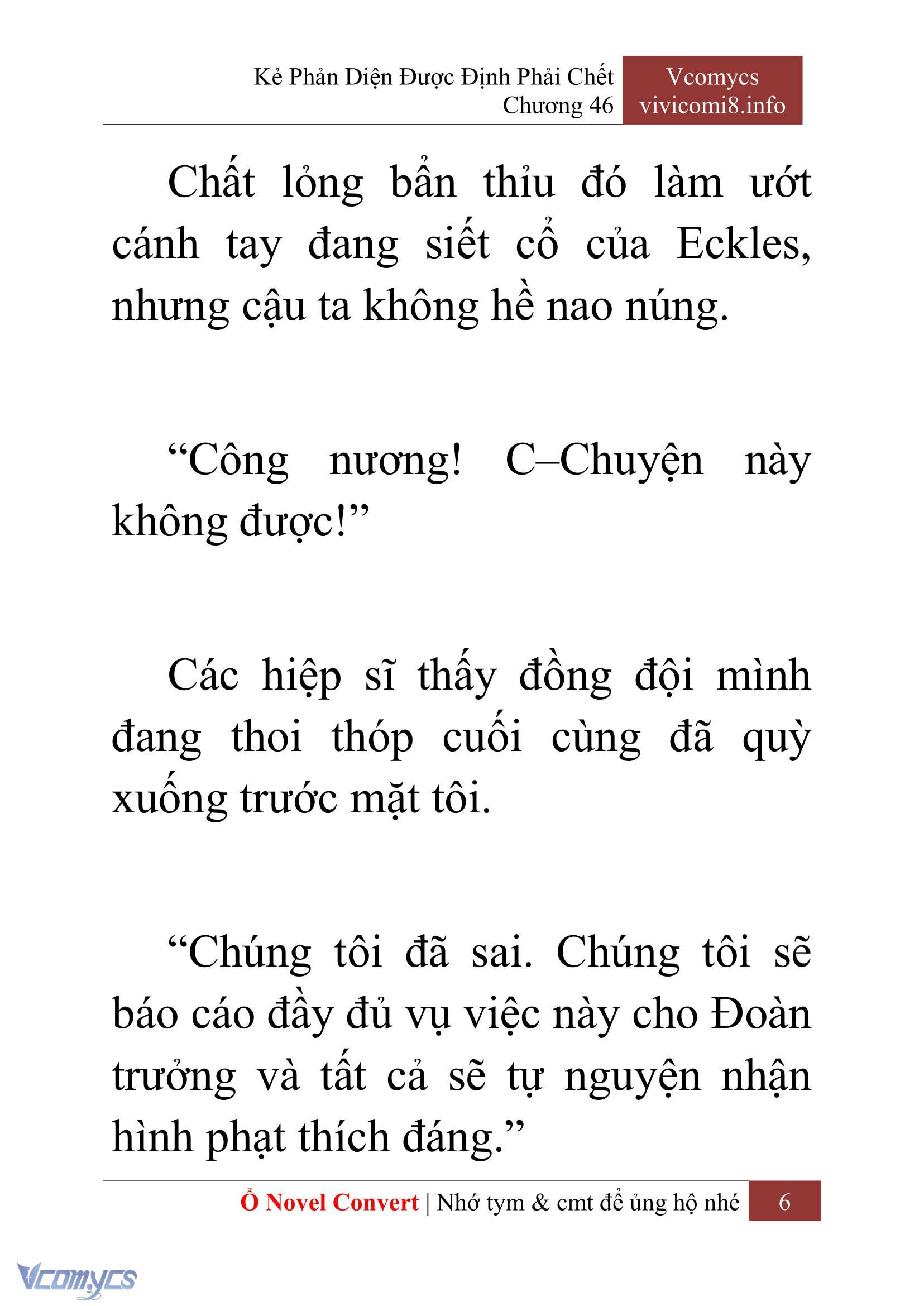 [Novel] Kẻ Phản Diện Được Định Phải Chết Chap 46 - Next Chap 47