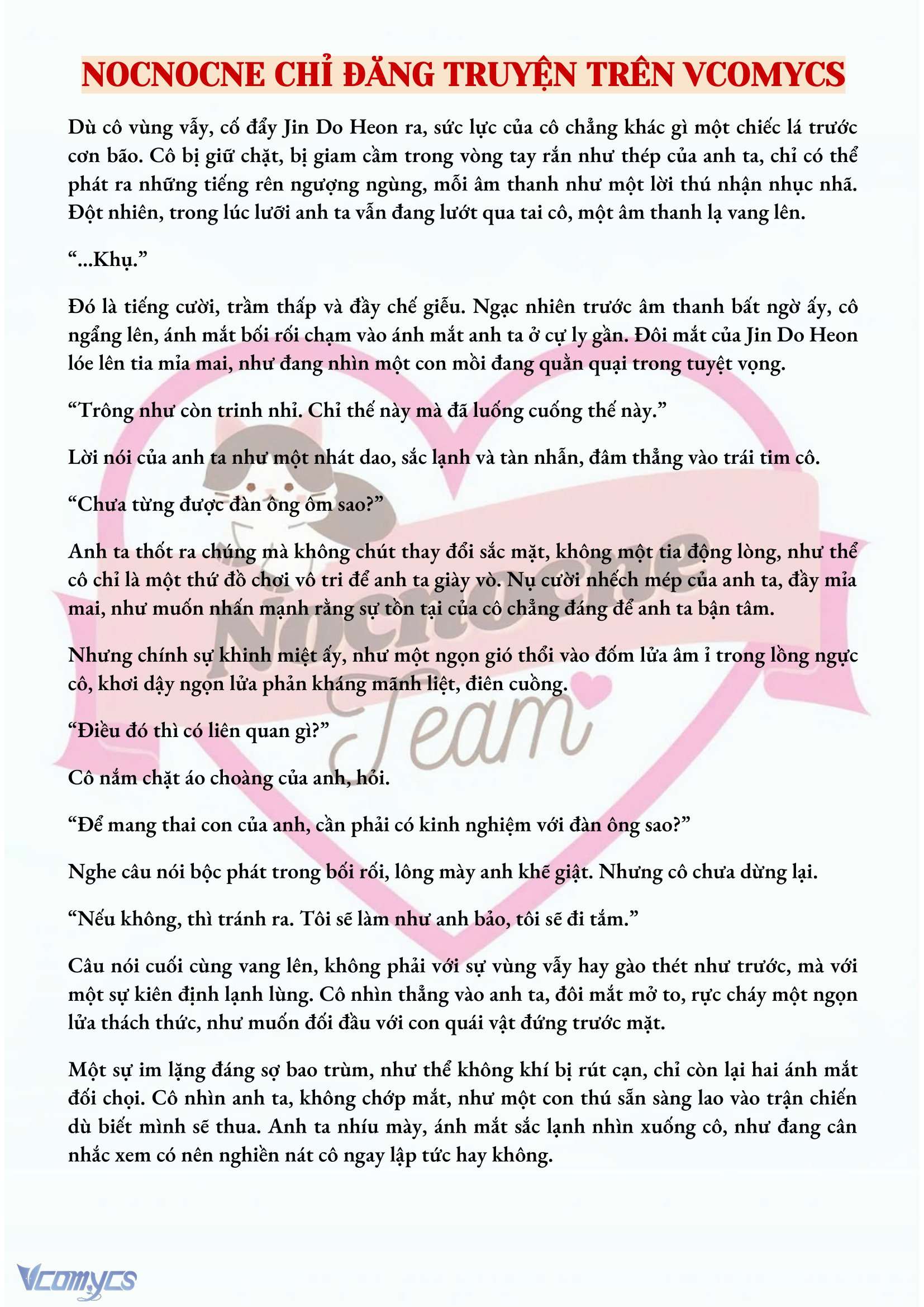 [NOVEL] MANG THAI, CƯỠNG ĐOẠT Chap 13 - Trang 2