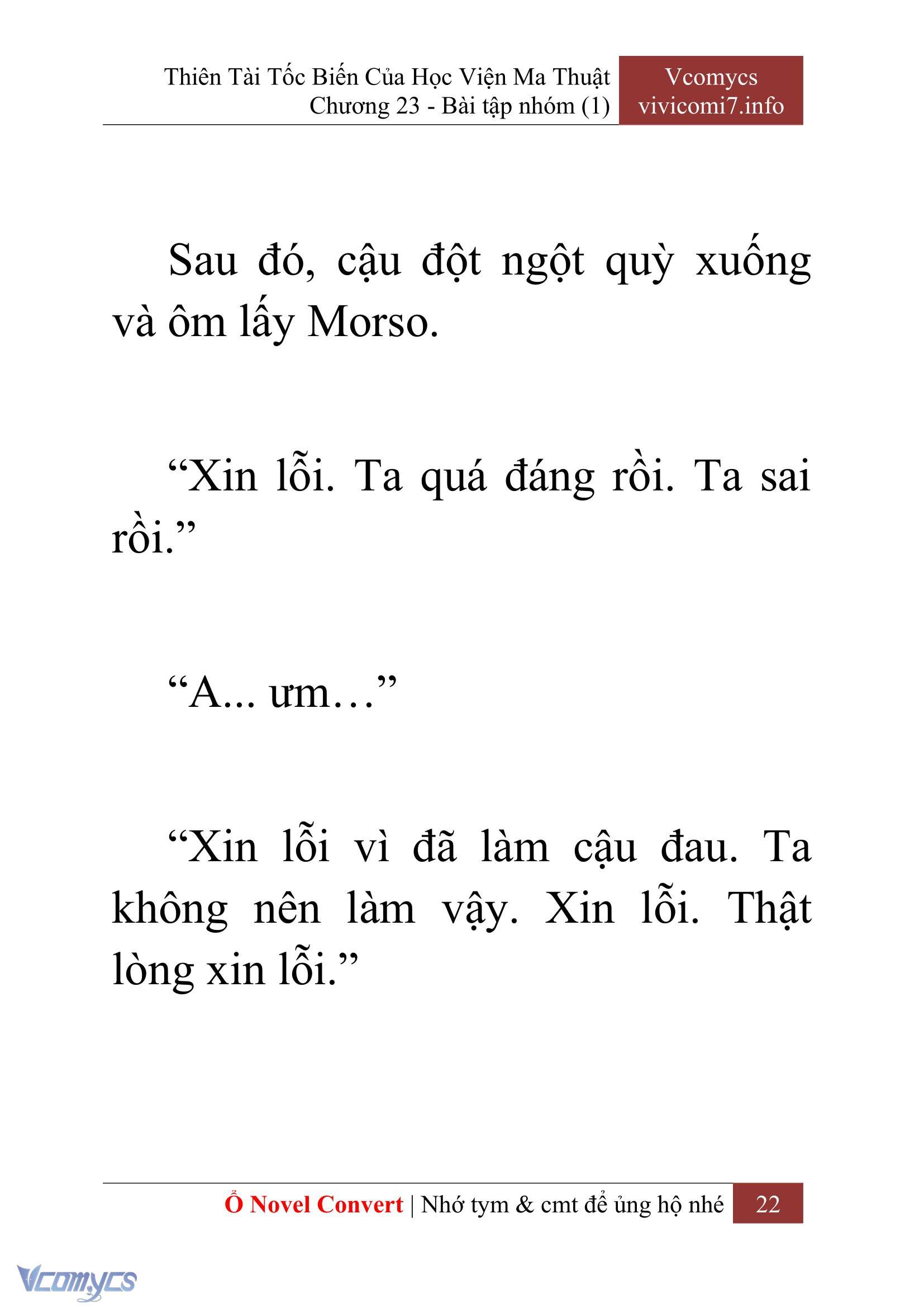[Novel] Thiên Tài Tốc Biến Của Học Viện Ma Thuật Chap 23 - Next 