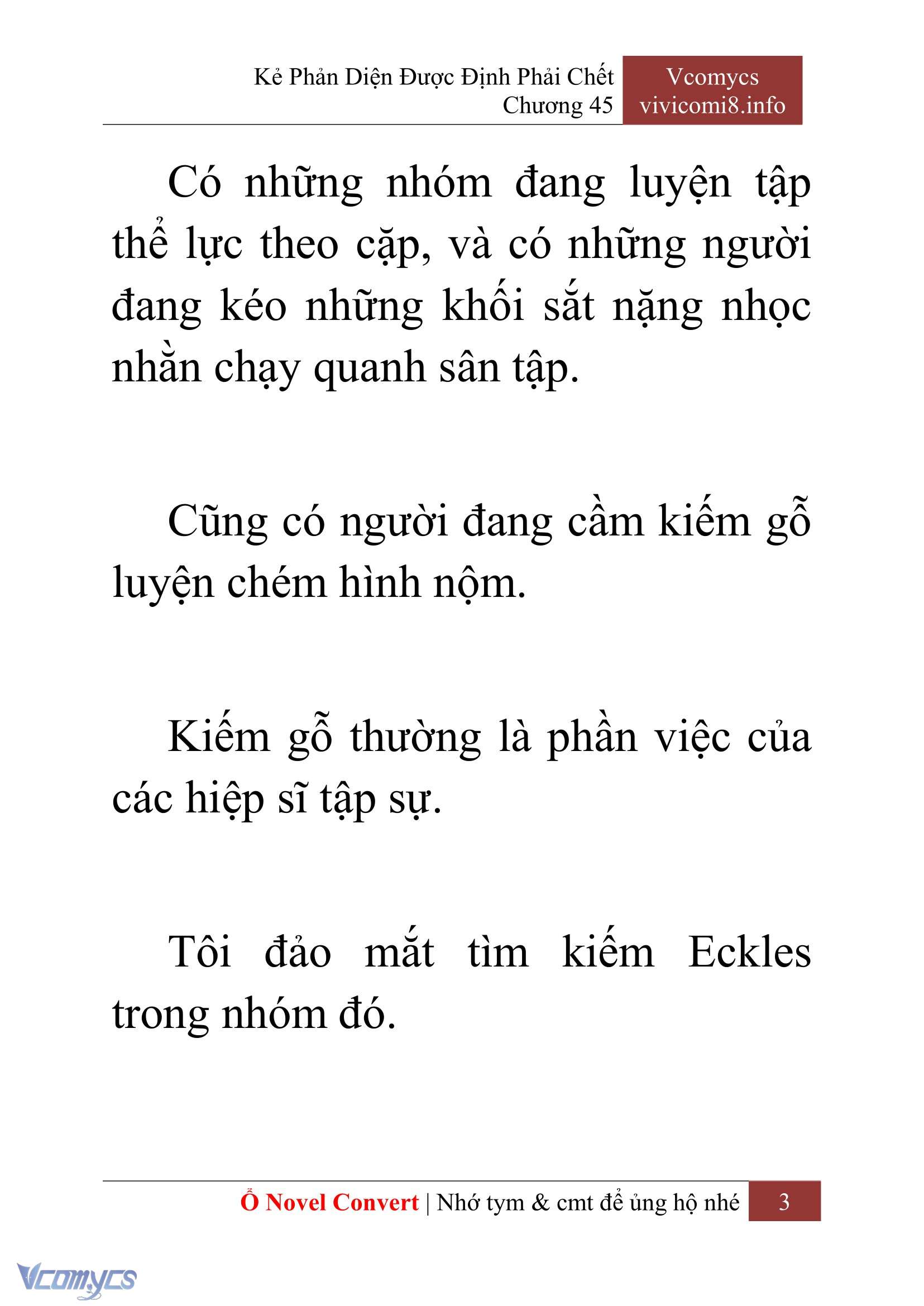 [Novel] Kẻ Phản Diện Được Định Phải Chết Chap 45 - Next Chap 46