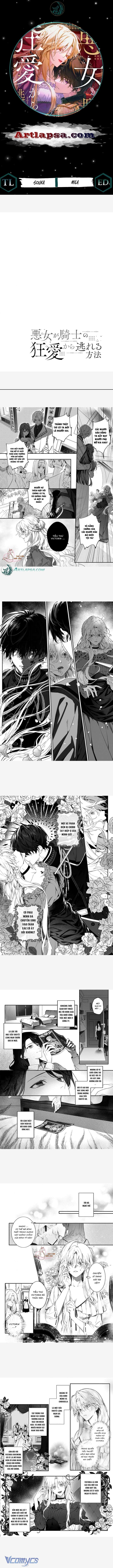 Làm Thế Nào Để Nữ Phụ Ác Độc Thoát Khỏi Tình Yêu Điên Cuồng Của Hiệp Sĩ ?! Chap 1 - Trang 3
