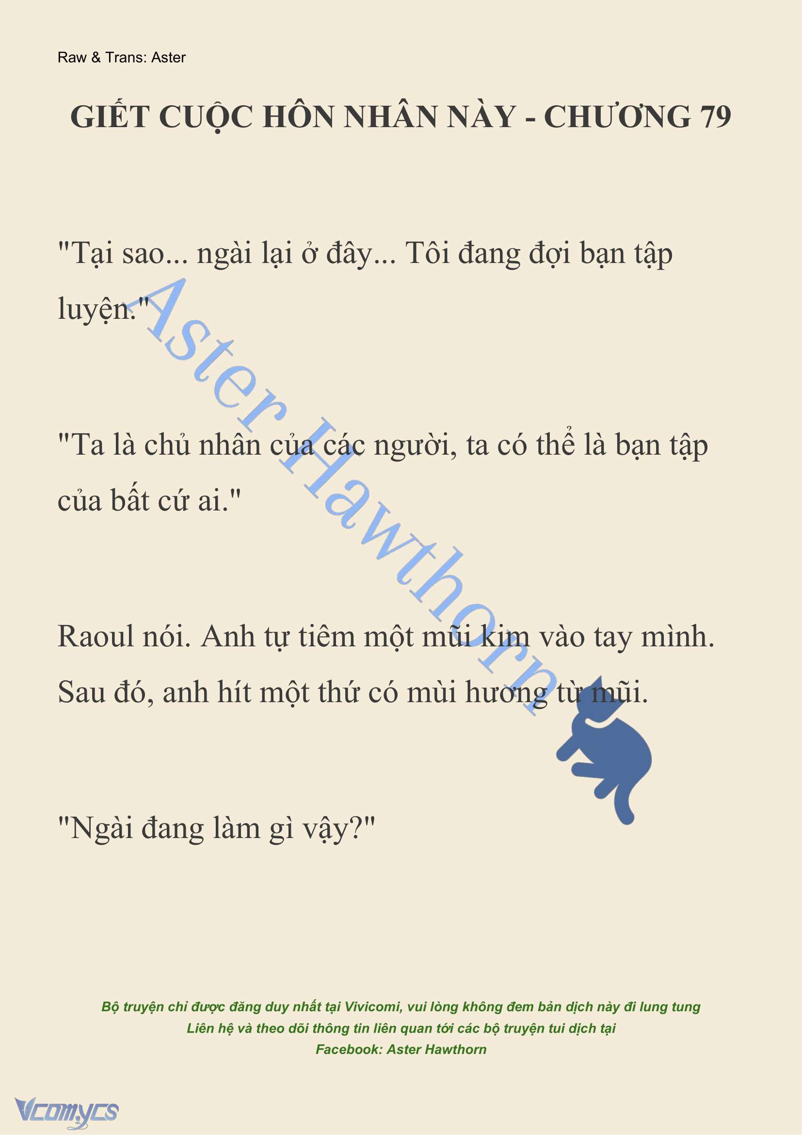 [NOVEL] Giết Cuộc Hôn Nhân Này Chap 79 - Trang 2