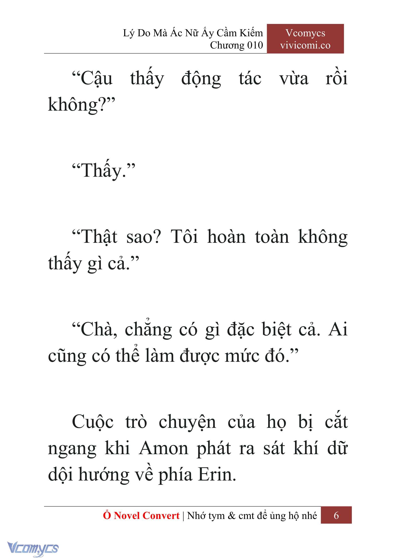 [Novel] Lý Do Mà Ác Nữ Ấy Cầm Kiếm Chap 10 - Next 