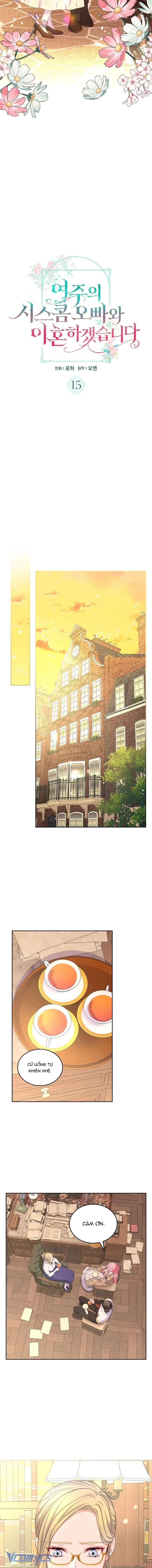 Tôi sẽ ly hôn với anh trai nữ chính Chap 15 - Trang 2