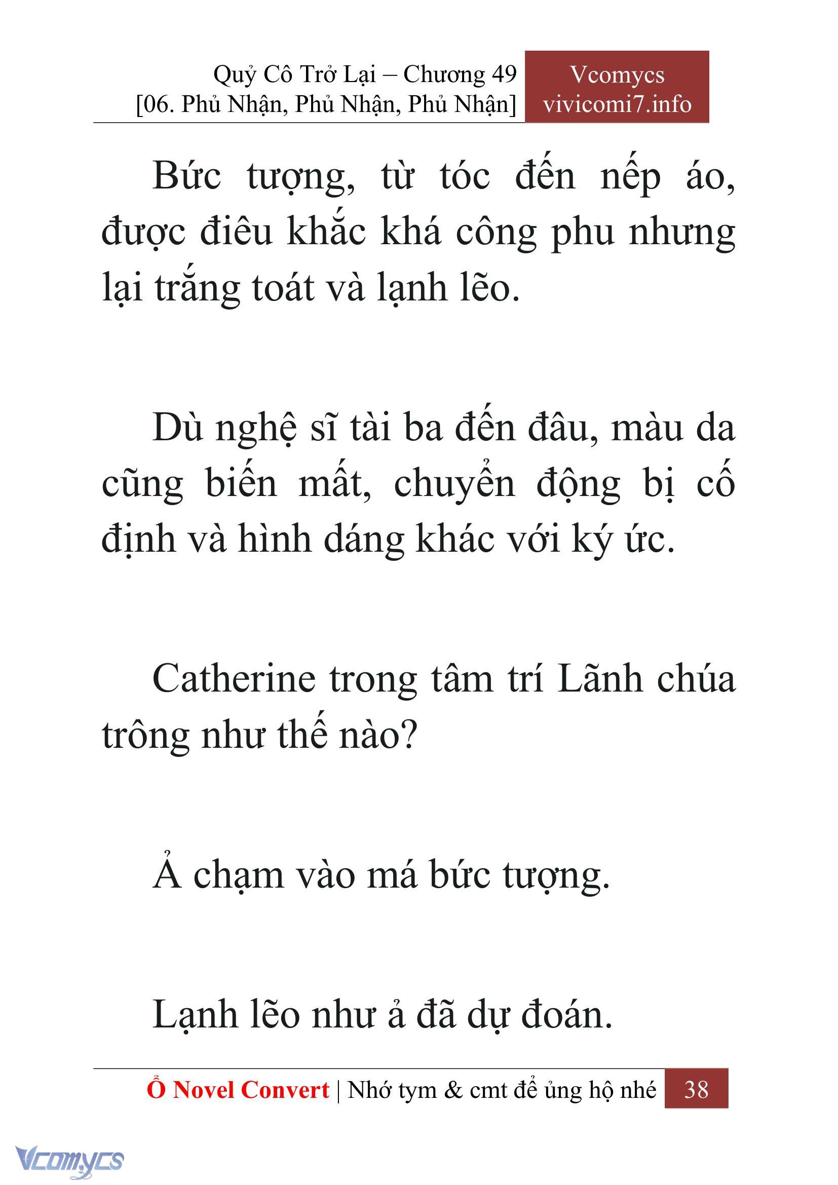 [Novel] Quý Cô Trở Lại Chap 49 - Trang 2
