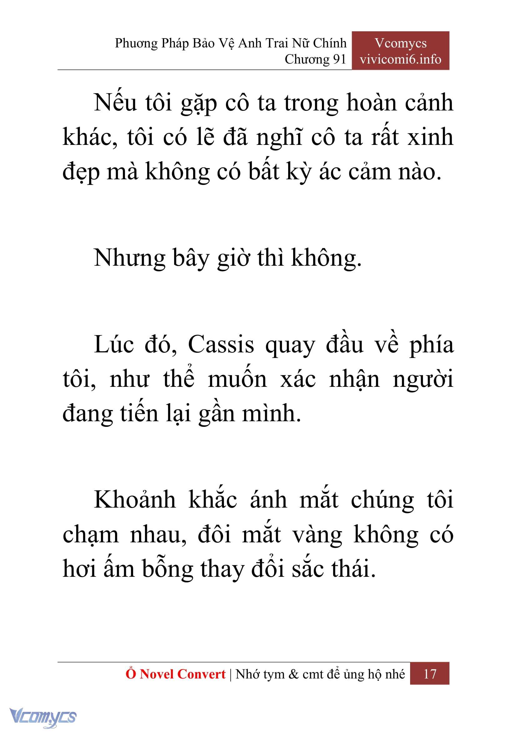 [Novel] Phương Pháp Bảo Vệ Anh Trai Nữ Chính Chap 91 - Next Chap 92
