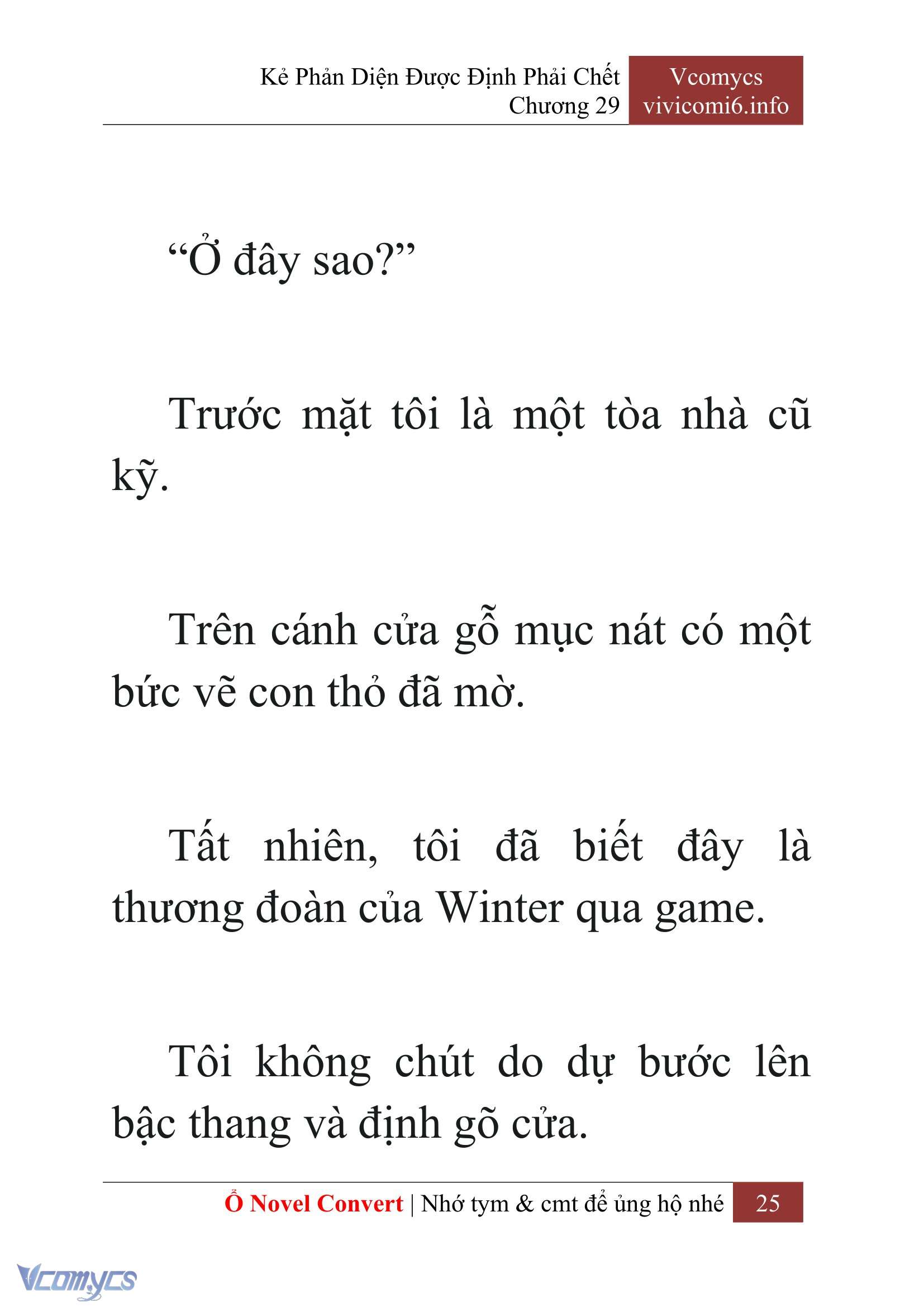 [Novel] Kẻ Phản Diện Được Định Phải Chết Chap 29 - Next Chap 30