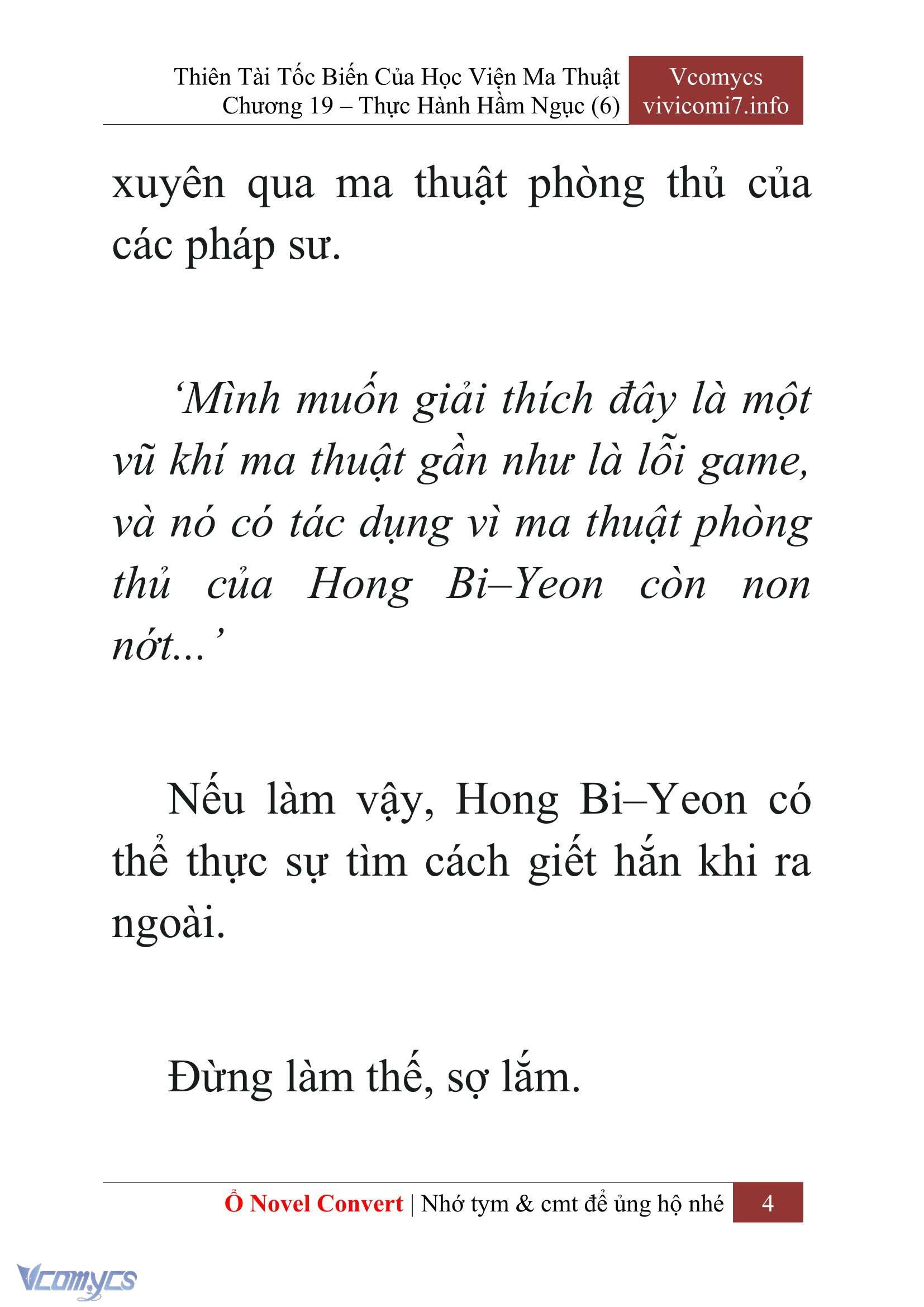 [Novel] Thiên Tài Tốc Biến Của Học Viện Ma Thuật Chap 19 - Next Chap 20