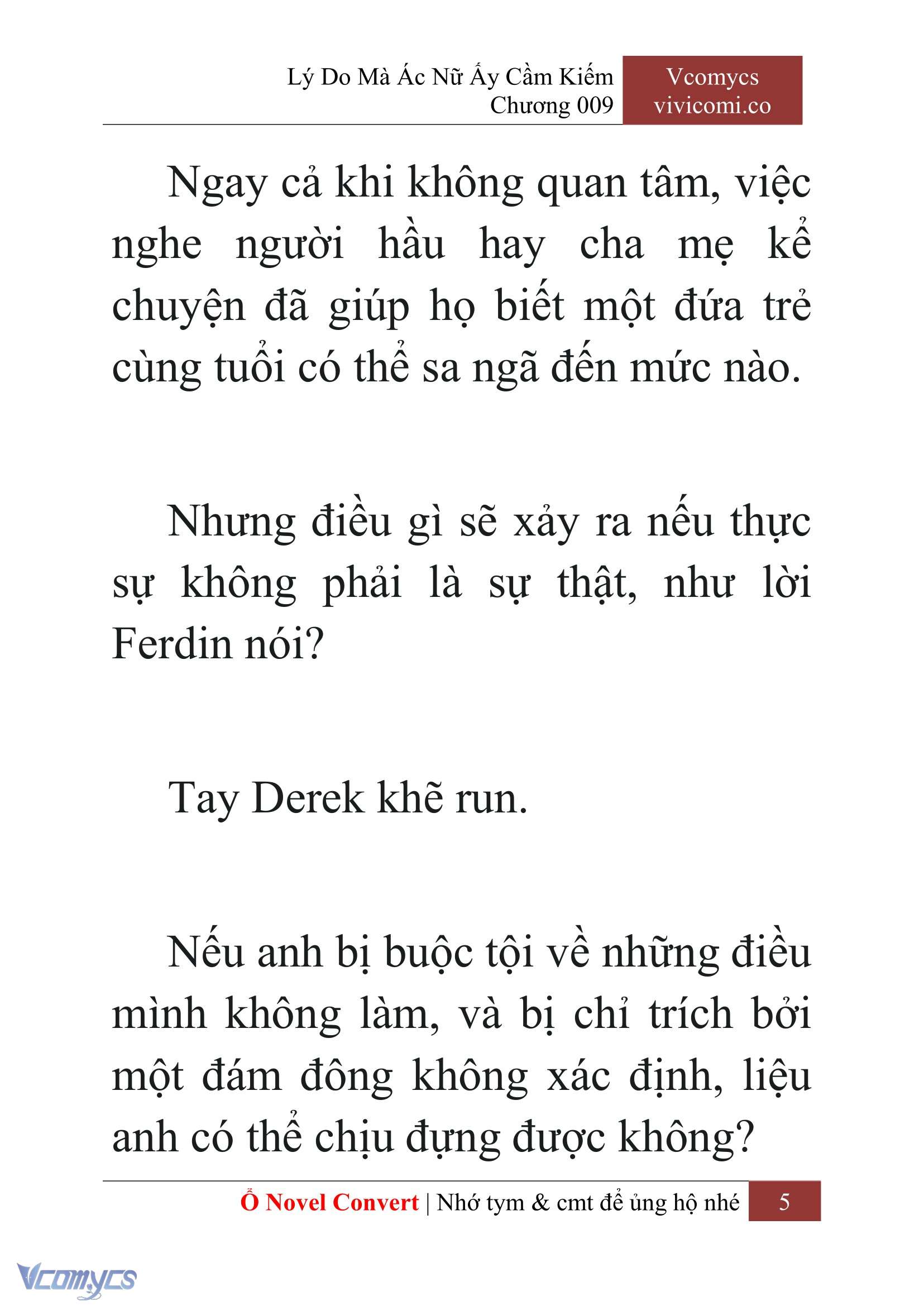 [Novel] Lý Do Mà Ác Nữ Ấy Cầm Kiếm Chap 9 - Next Chap 10