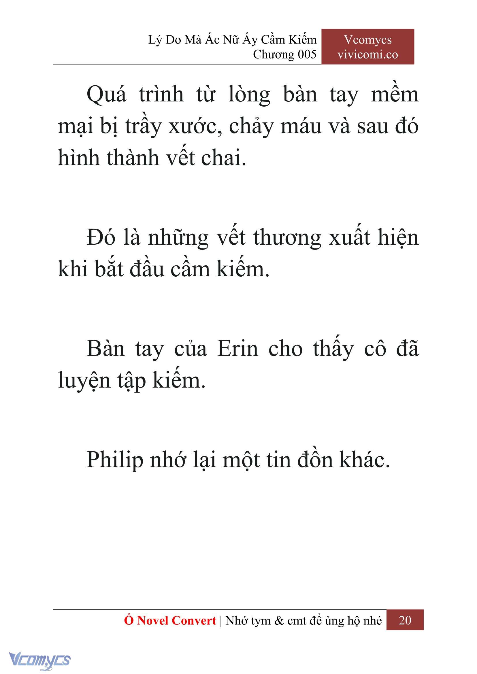 [Novel] Lý Do Mà Ác Nữ Ấy Cầm Kiếm Chap 5 - Trang 2
