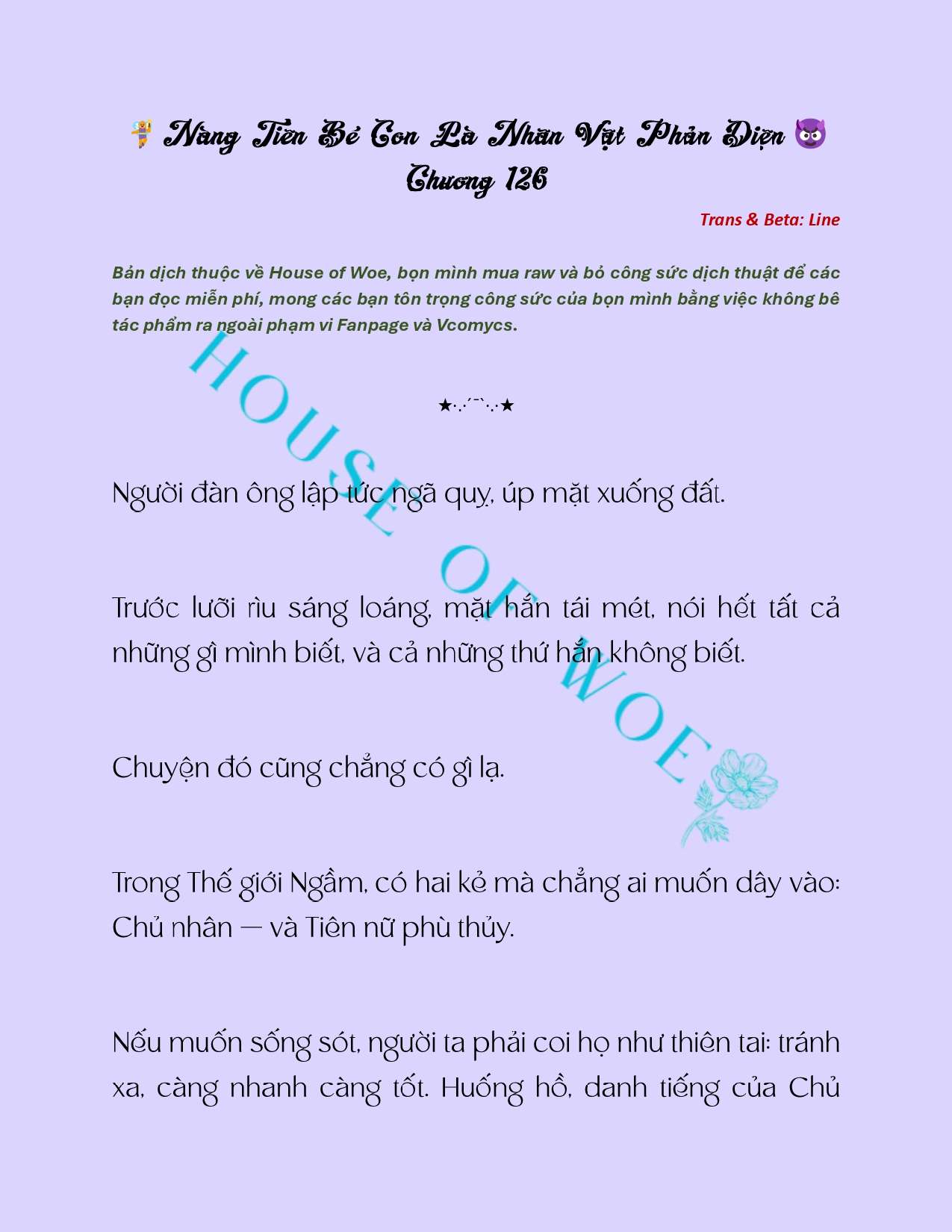 [NOVEL] NÀNG TIÊN BÉ CON LÀ NHÂN VẬT PHẢN DIỆN Chap 126 - Trang 2