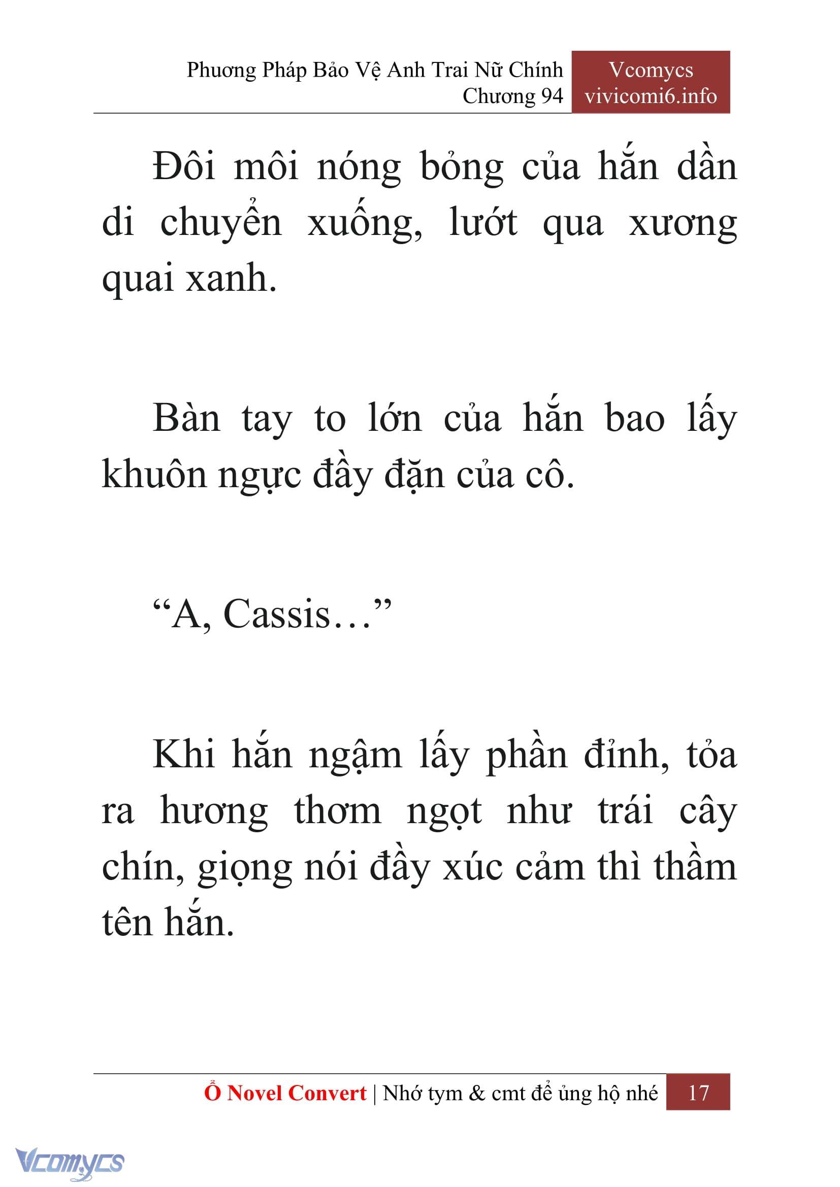 [Novel] Phương Pháp Bảo Vệ Anh Trai Nữ Chính Chap 94 - Next Chap 95
