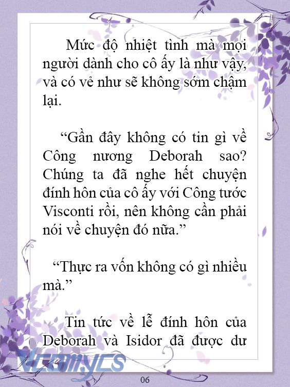 [Novel] Làm Ác Nữ Bộ Không Tốt Sao? Chap (NT7) - Trang 2