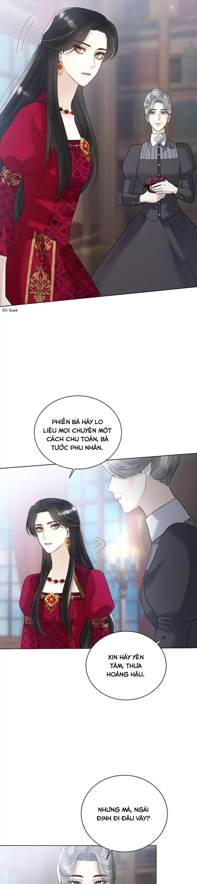 tôi sẽ từ bỏ vị trí hoàng hậu Chap 10 - Next Chap 10.2