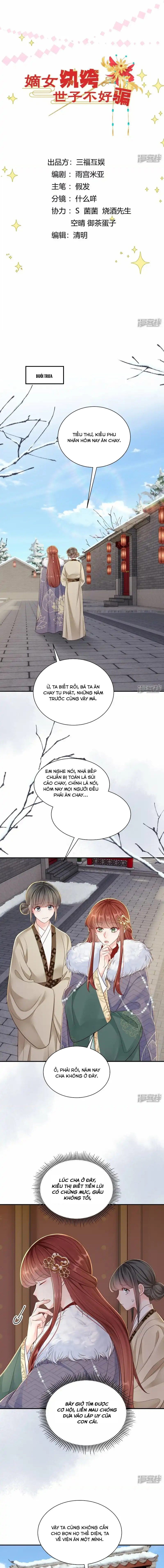 Phú Bà Xuyên Không : Thế Tử Không Dễ Lừa Gạt Chapter 67 - Trang 3