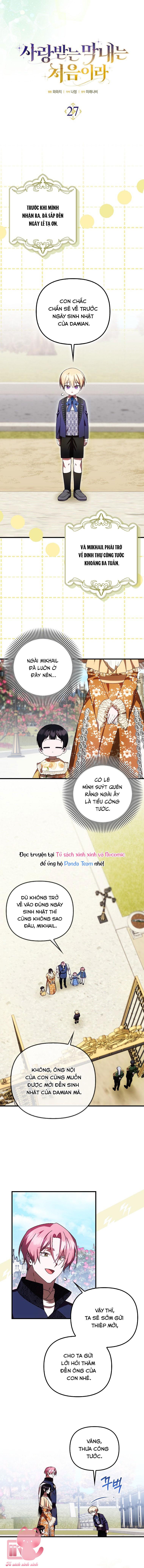 Lần Đầu Tiên Được Yêu Thương Chapter 27 - Next Chapter 28