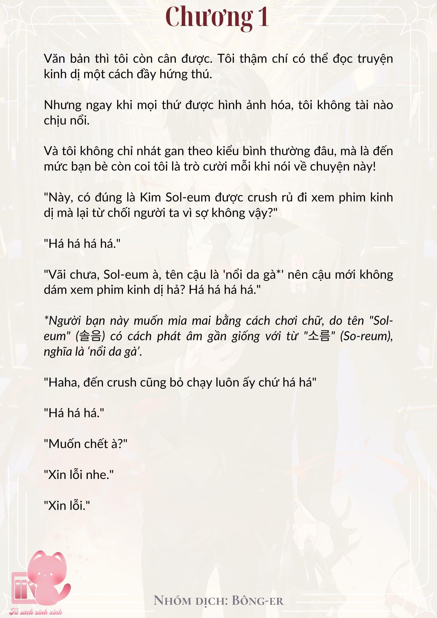 Dù Rơi Vào Truyện Kinh Dị Tôi Vẫn Phải Đi Làm Chap 1 - Trang 2