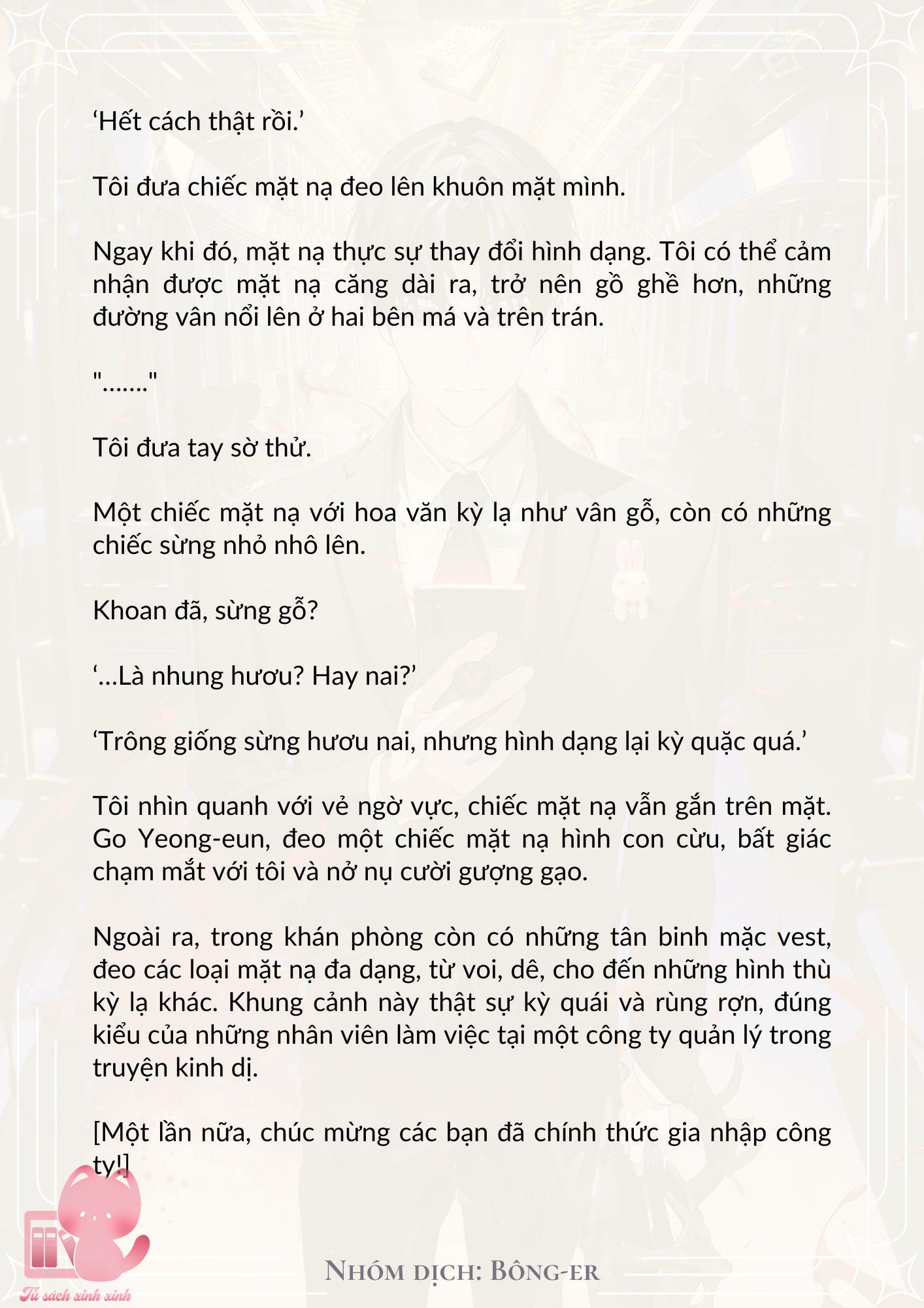 Dù Rơi Vào Truyện Kinh Dị Tôi Vẫn Phải Đi Làm Chap 5 - Trang 2