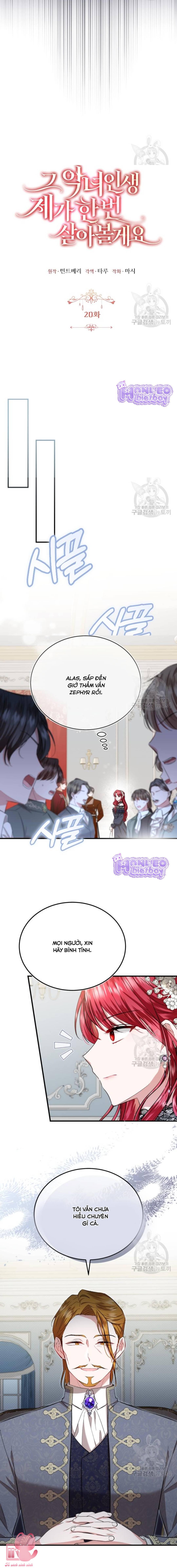 Ta Sẽ Sống Thử Cuộc Đời Của Ác Nữ Chap 20 - Trang 2