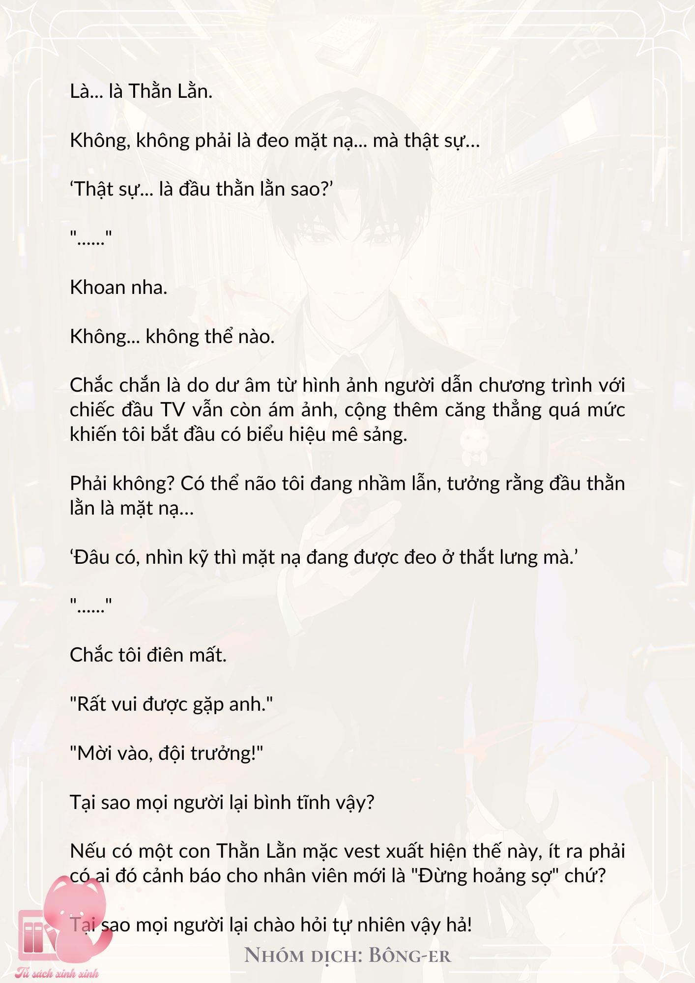 Dù Rơi Vào Truyện Kinh Dị Tôi Vẫn Phải Đi Làm Chap 14 - Trang 2