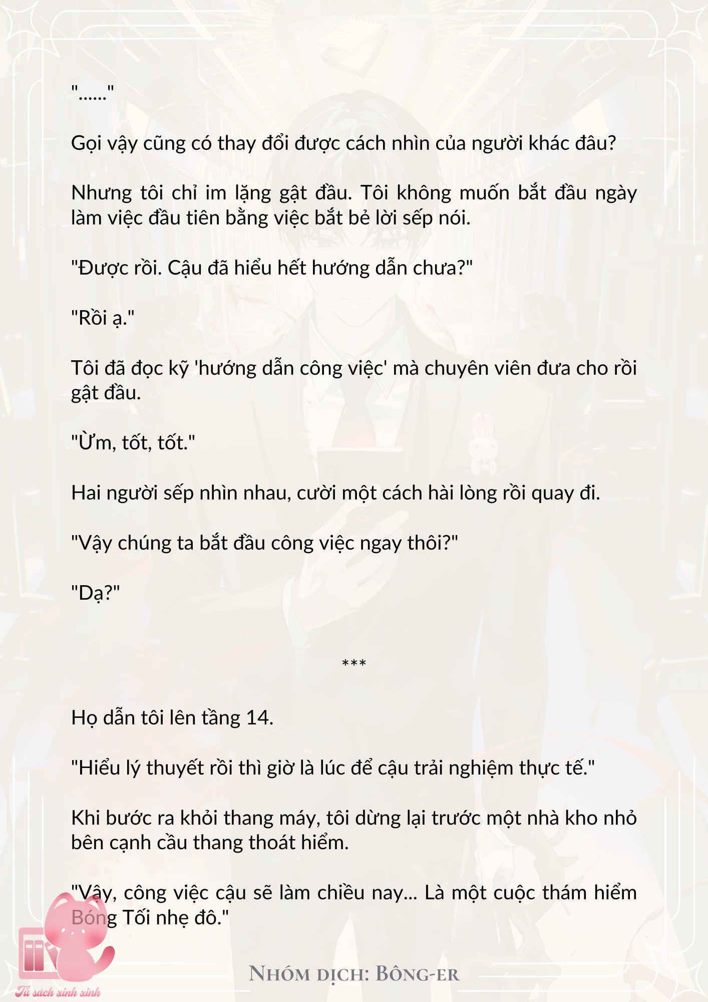 Dù Rơi Vào Truyện Kinh Dị Tôi Vẫn Phải Đi Làm Chap 7 - Next Chap 8