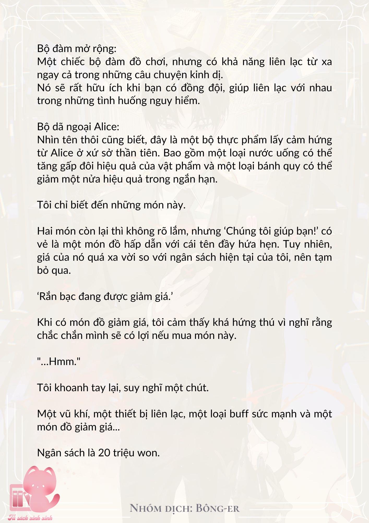 Dù Rơi Vào Truyện Kinh Dị Tôi Vẫn Phải Đi Làm Chap 9 - Next Chap 10