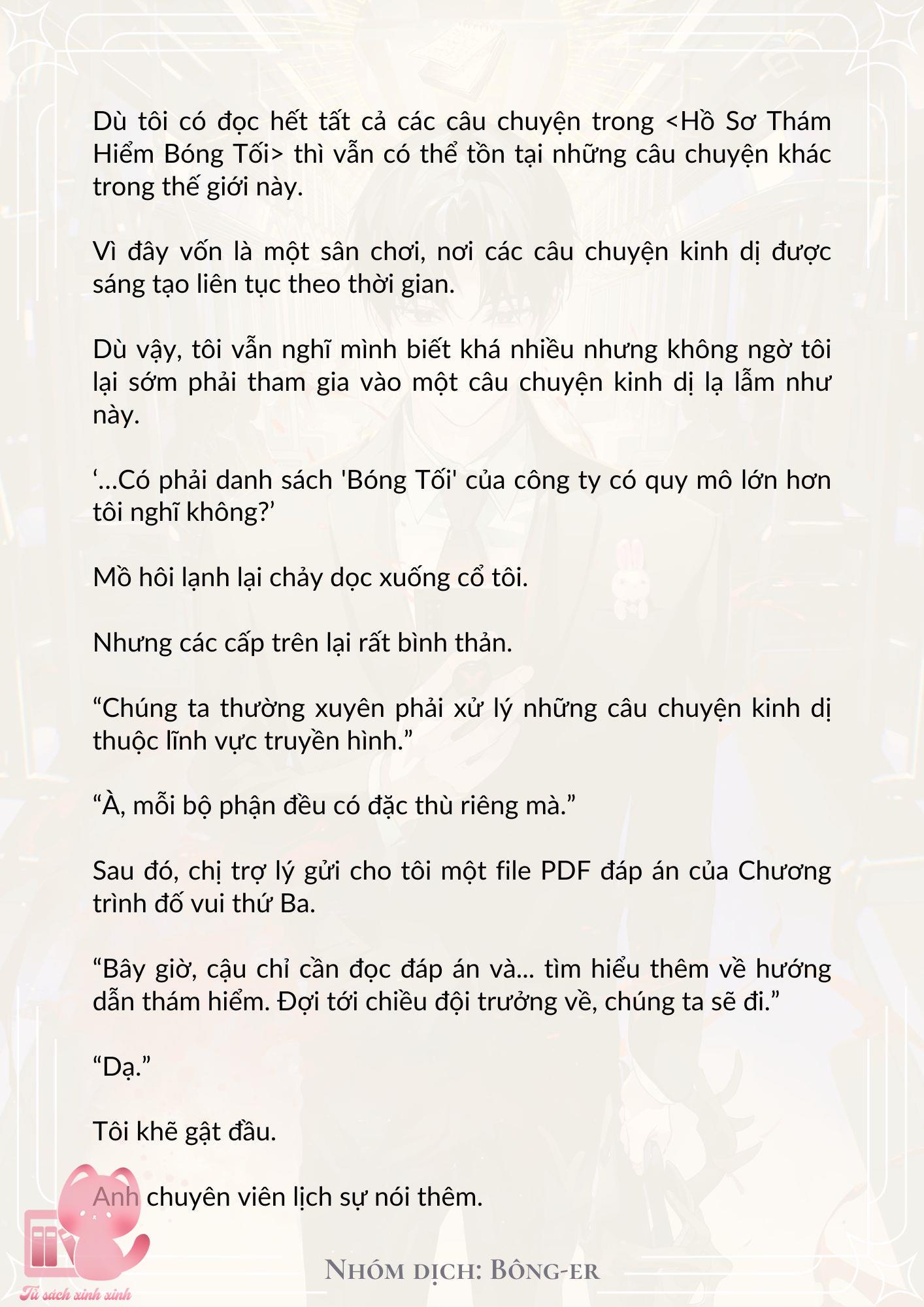 Dù Rơi Vào Truyện Kinh Dị Tôi Vẫn Phải Đi Làm Chap 10 - Trang 2
