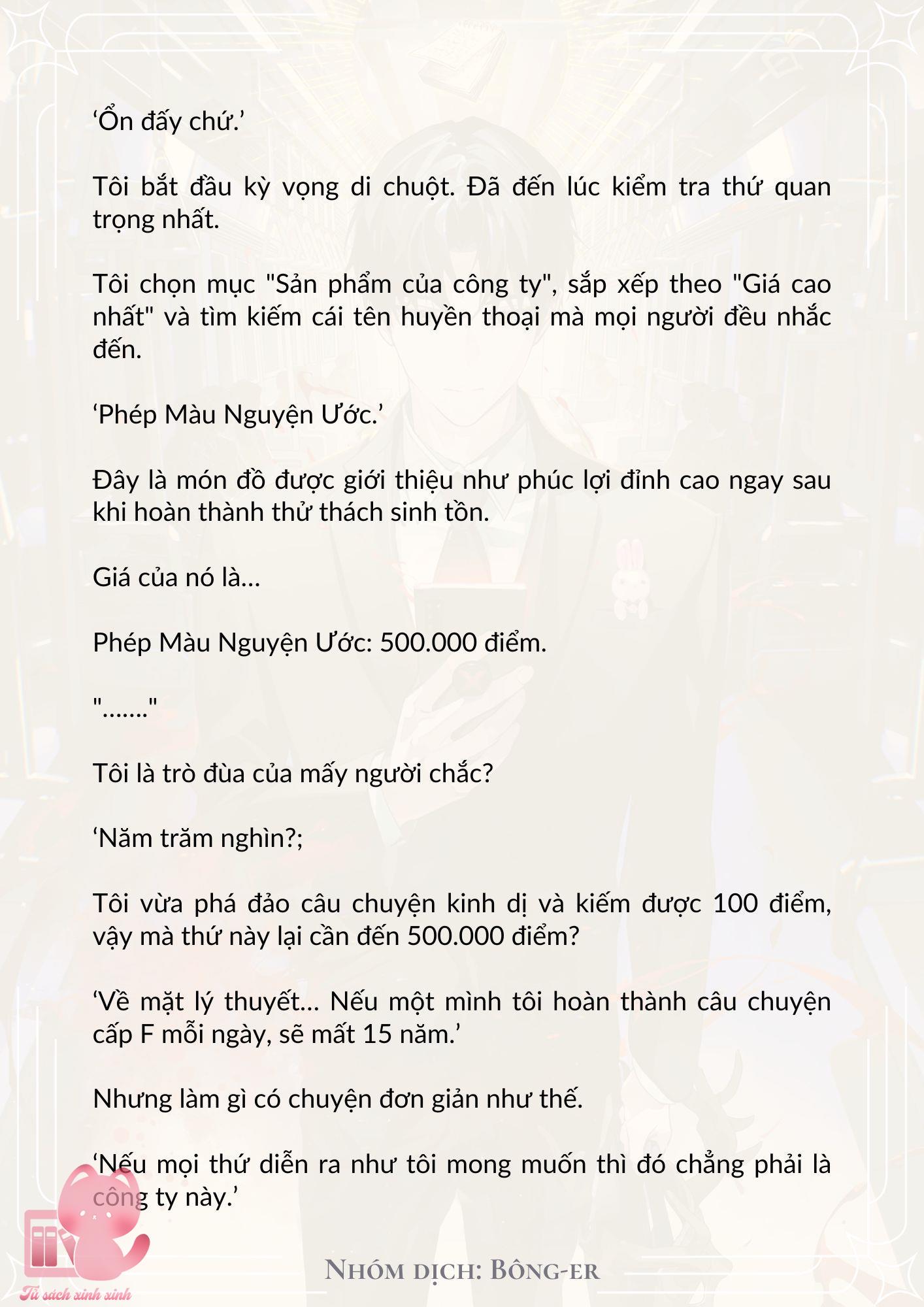 Dù Rơi Vào Truyện Kinh Dị Tôi Vẫn Phải Đi Làm Chap 9 - Next Chap 10