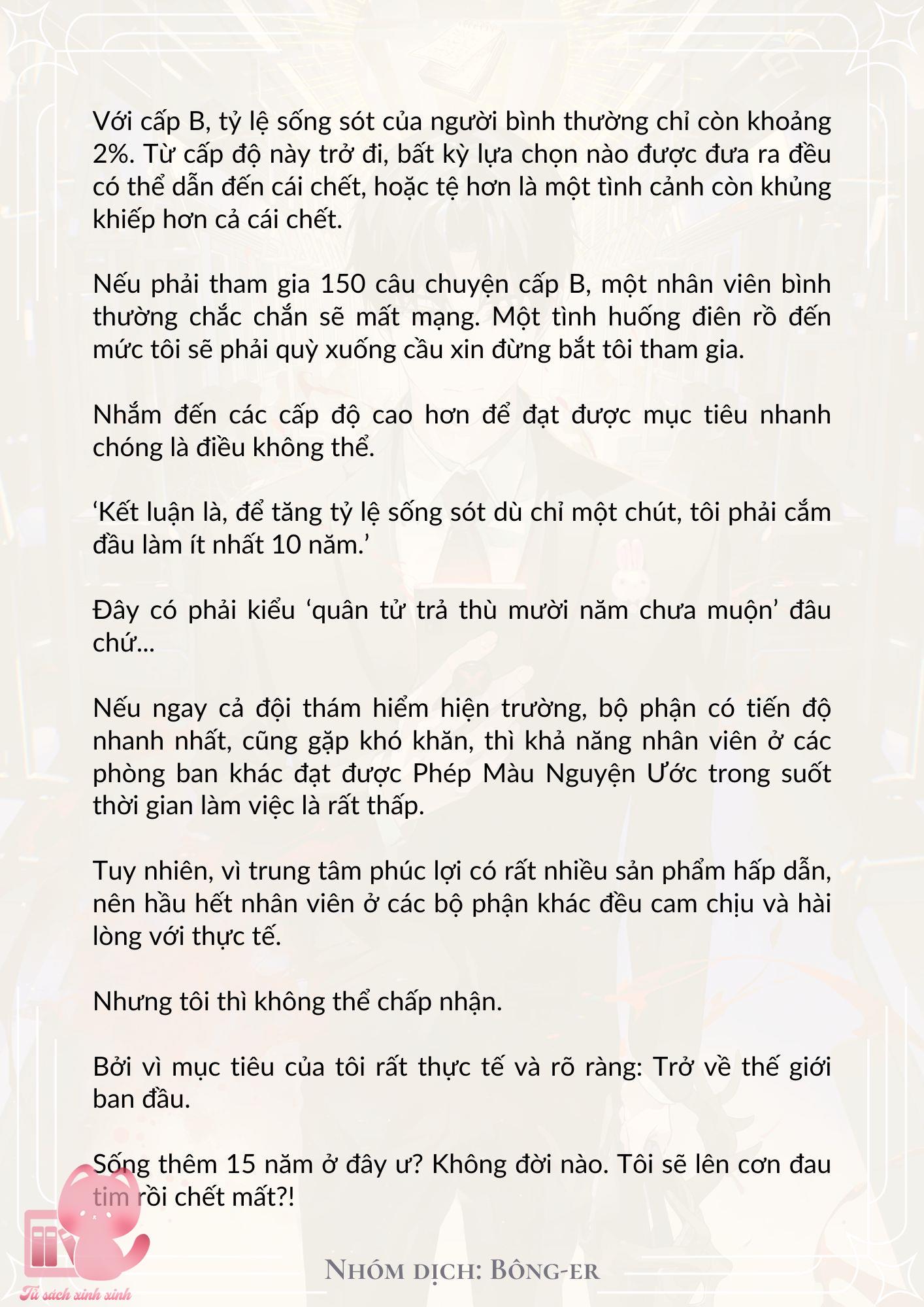 Dù Rơi Vào Truyện Kinh Dị Tôi Vẫn Phải Đi Làm Chap 9 - Next Chap 10