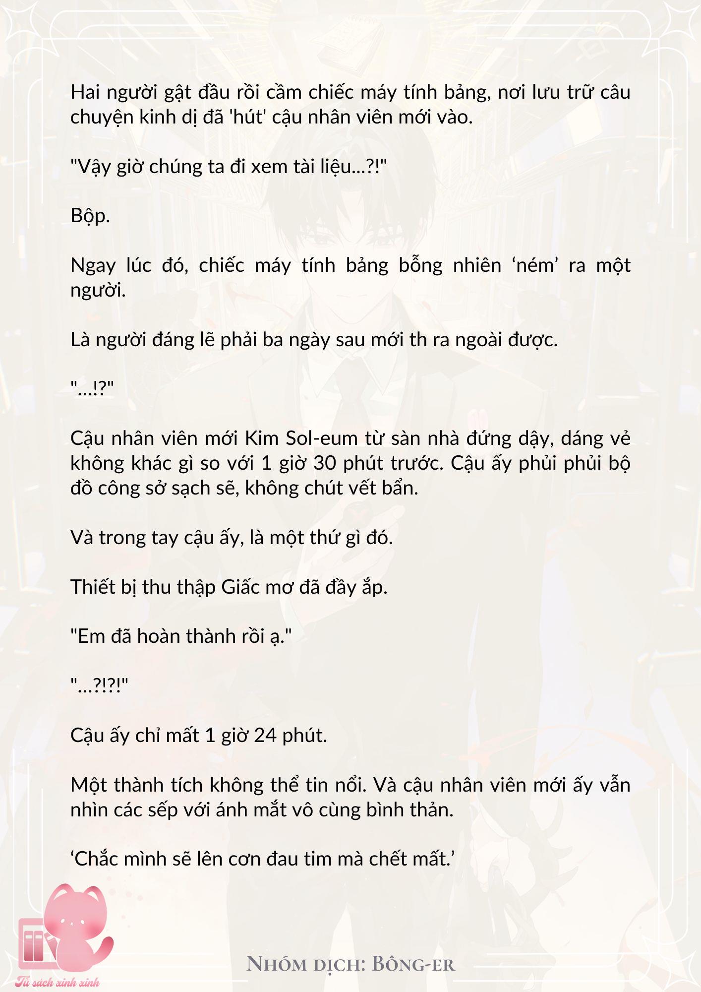 Dù Rơi Vào Truyện Kinh Dị Tôi Vẫn Phải Đi Làm Chap 8 - Next Chap 9
