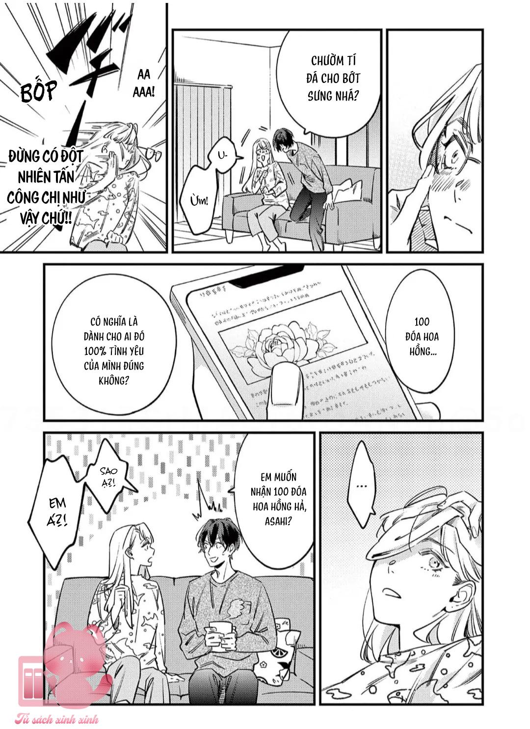 Sống Với Asahi-kun Khiến Tôi Bị Ngộp Thở Bởi Tình Yêu Chap 8 - Trang 2