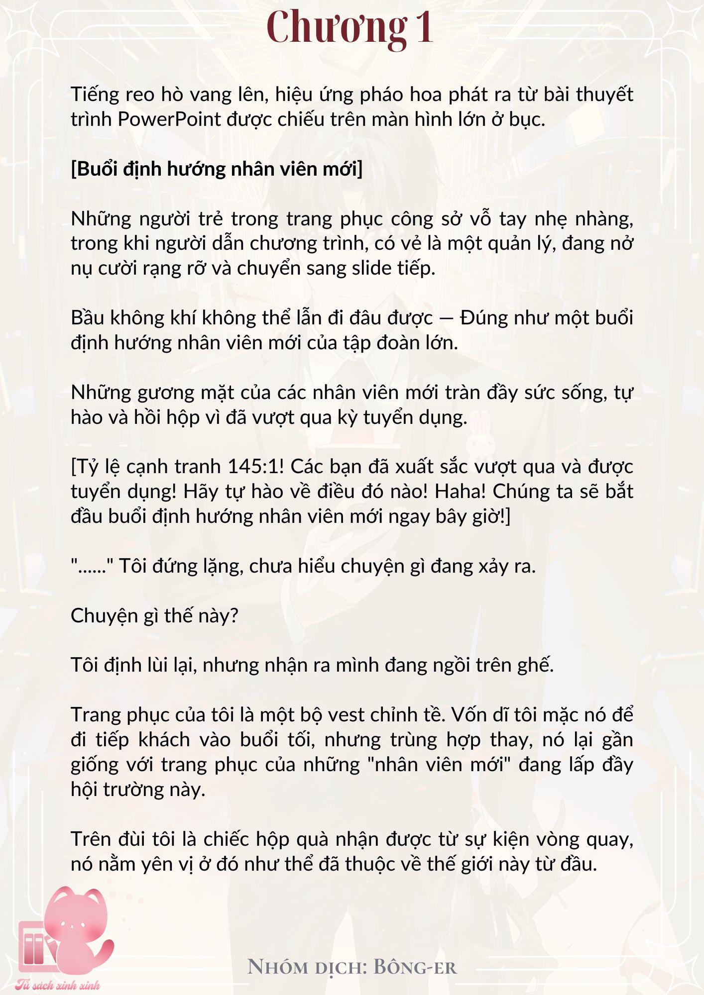 Dù Rơi Vào Truyện Kinh Dị Tôi Vẫn Phải Đi Làm Chap 1 - Trang 2